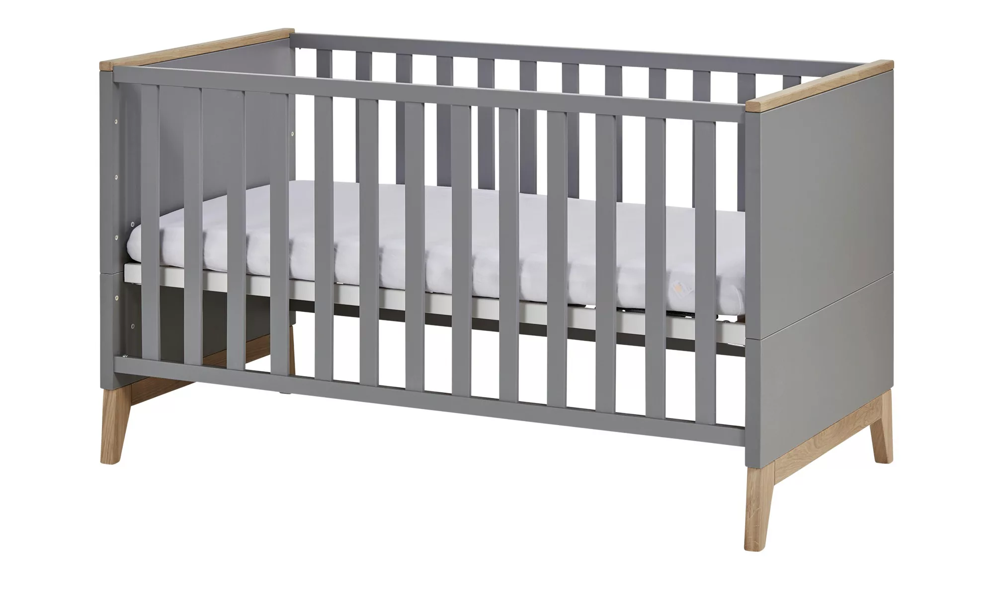 PAIDI Kinderbett  Sten - grau - 76,6 cm - 87,4 cm - Baby > Babymöbel > Baby günstig online kaufen