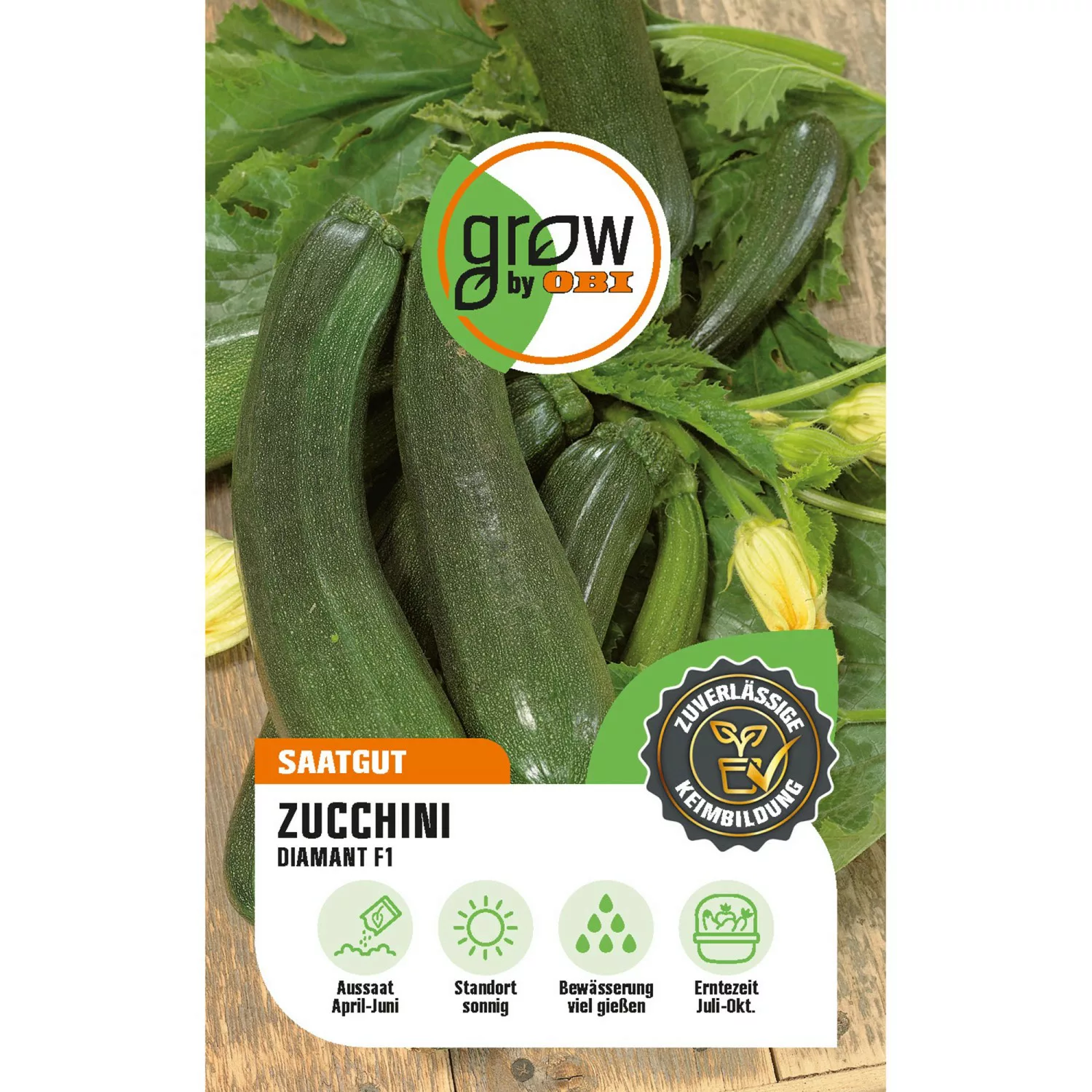 GROW by OBI Zucchini Diamant F1 Cucurbita pepo günstig online kaufen