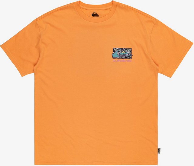 Quiksilver T-Shirt SPINCYCLESS TEES NJF0 TANGERINE günstig online kaufen