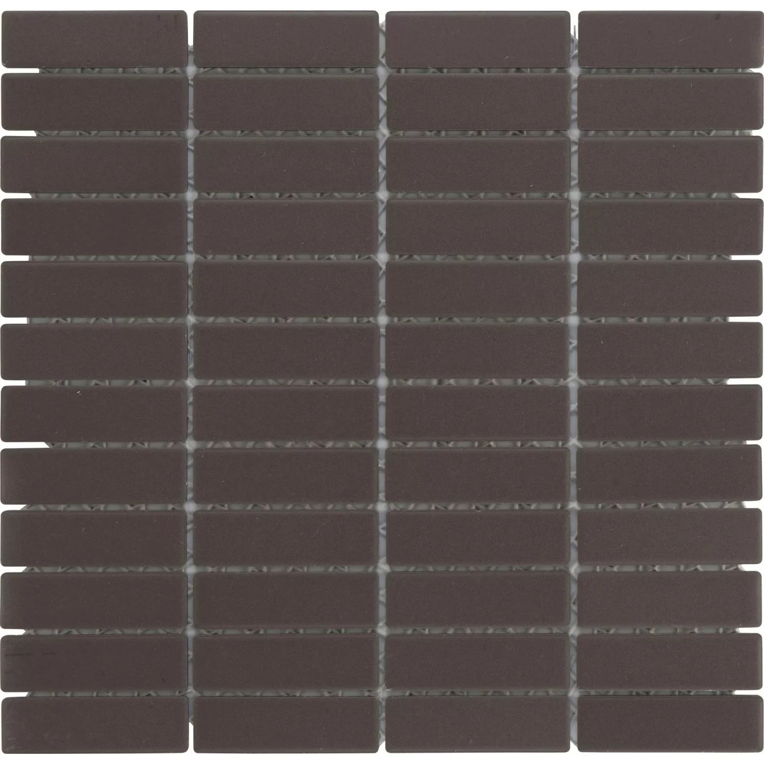 Mosaikmatte Keramik Dark Grey matt 28,6 cm x 29,5 cm günstig online kaufen