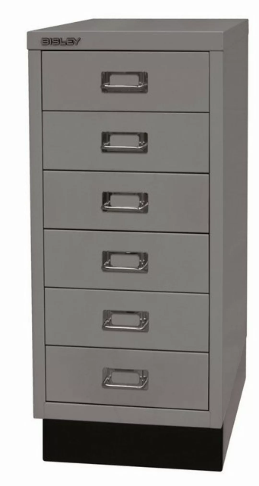 Bisley Aktenschrank MultiDrawer Schubladenschrank in Silber - Maße: H 67 x günstig online kaufen