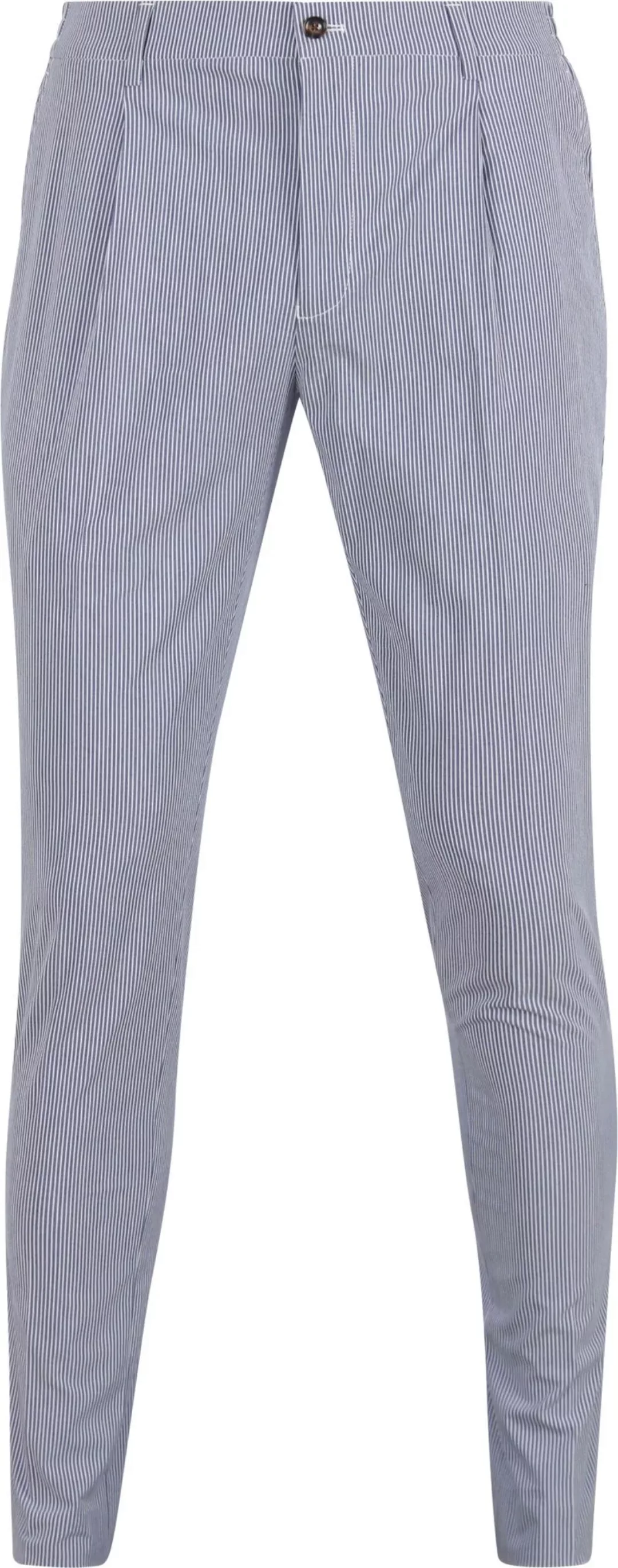 Suitable Chino Streifen Blau - Größe 54 günstig online kaufen