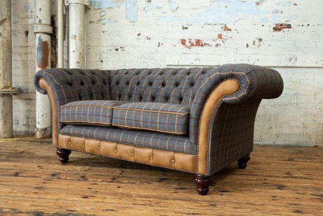 Xlmoebel Sofa Klassisches Wohnzimmer-Sofa Chesterfield-Möbel Polstercouch S günstig online kaufen