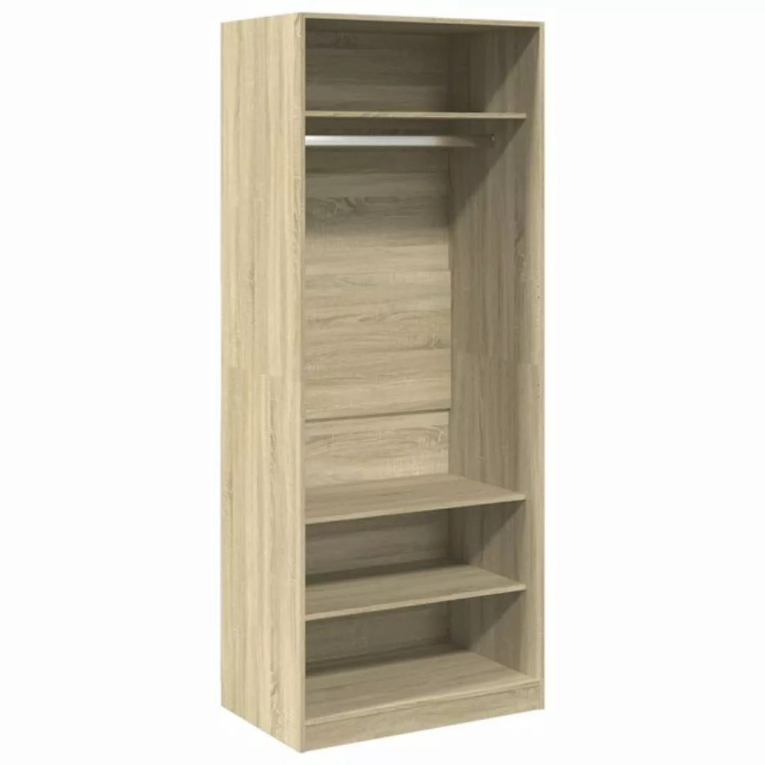 vidaXL Schrankmodule Kleiderschrank Sonoma-Eiche 80x50x200 cm Holzwerkstoff günstig online kaufen