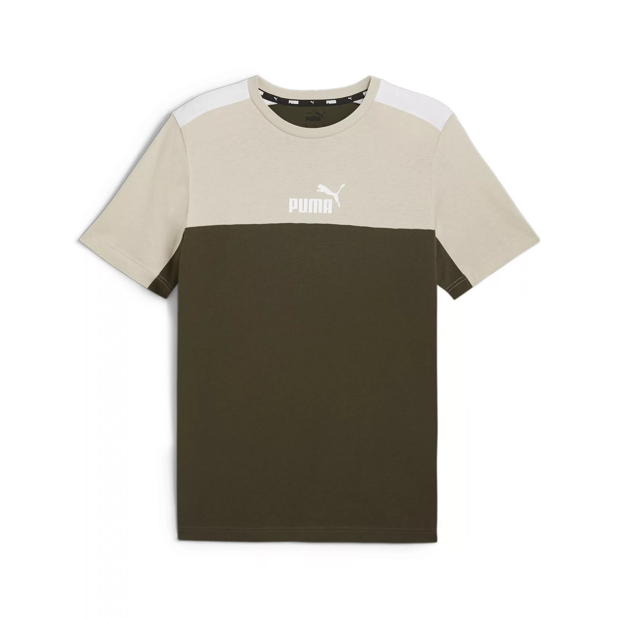 PUMA T-Shirt "Essentials+ Block T-Shirt Herren" günstig online kaufen