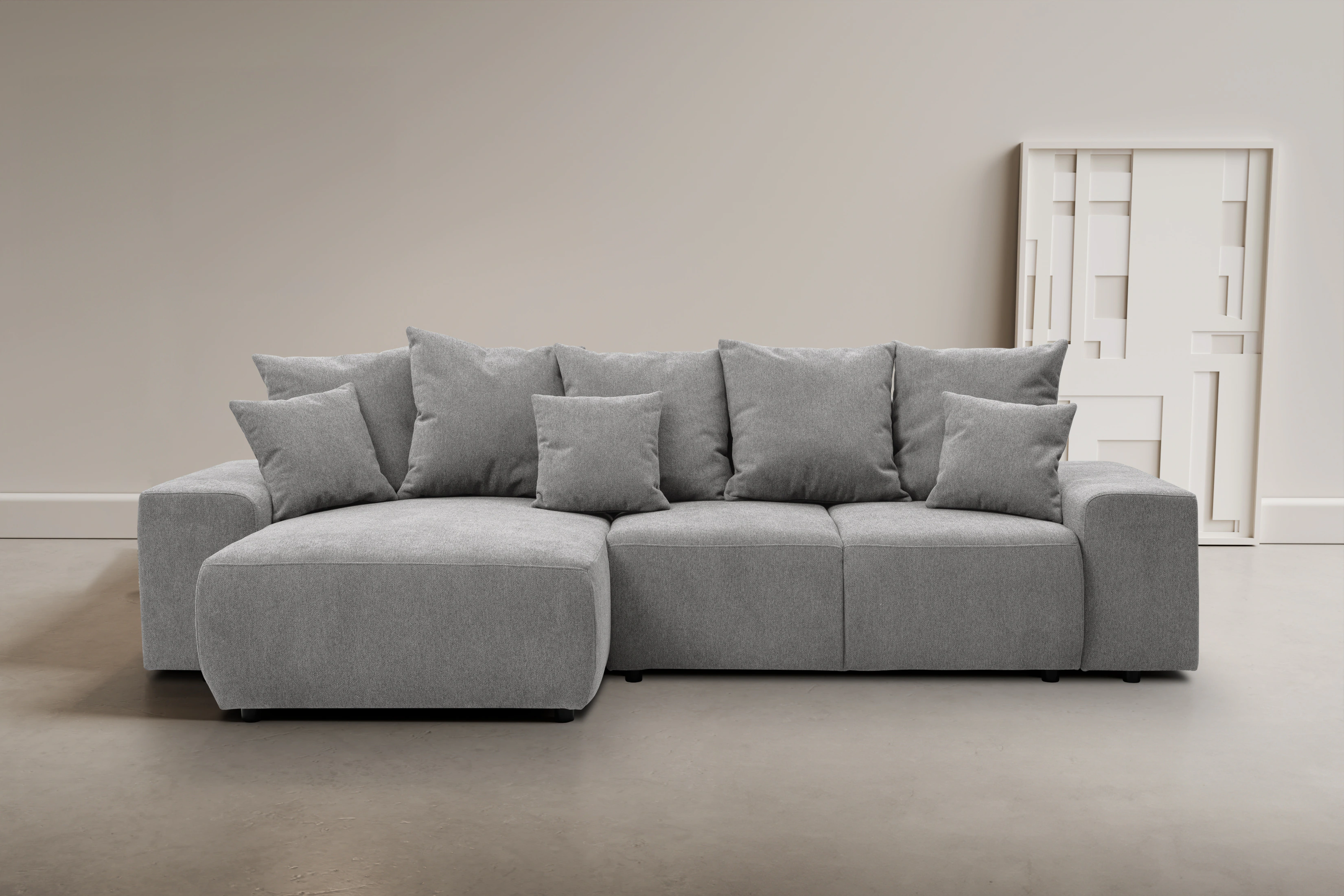 WERK2 Ecksofa "Riwa, modernes Sofa zum Kuscheln und Entspannen, Breite 300c günstig online kaufen