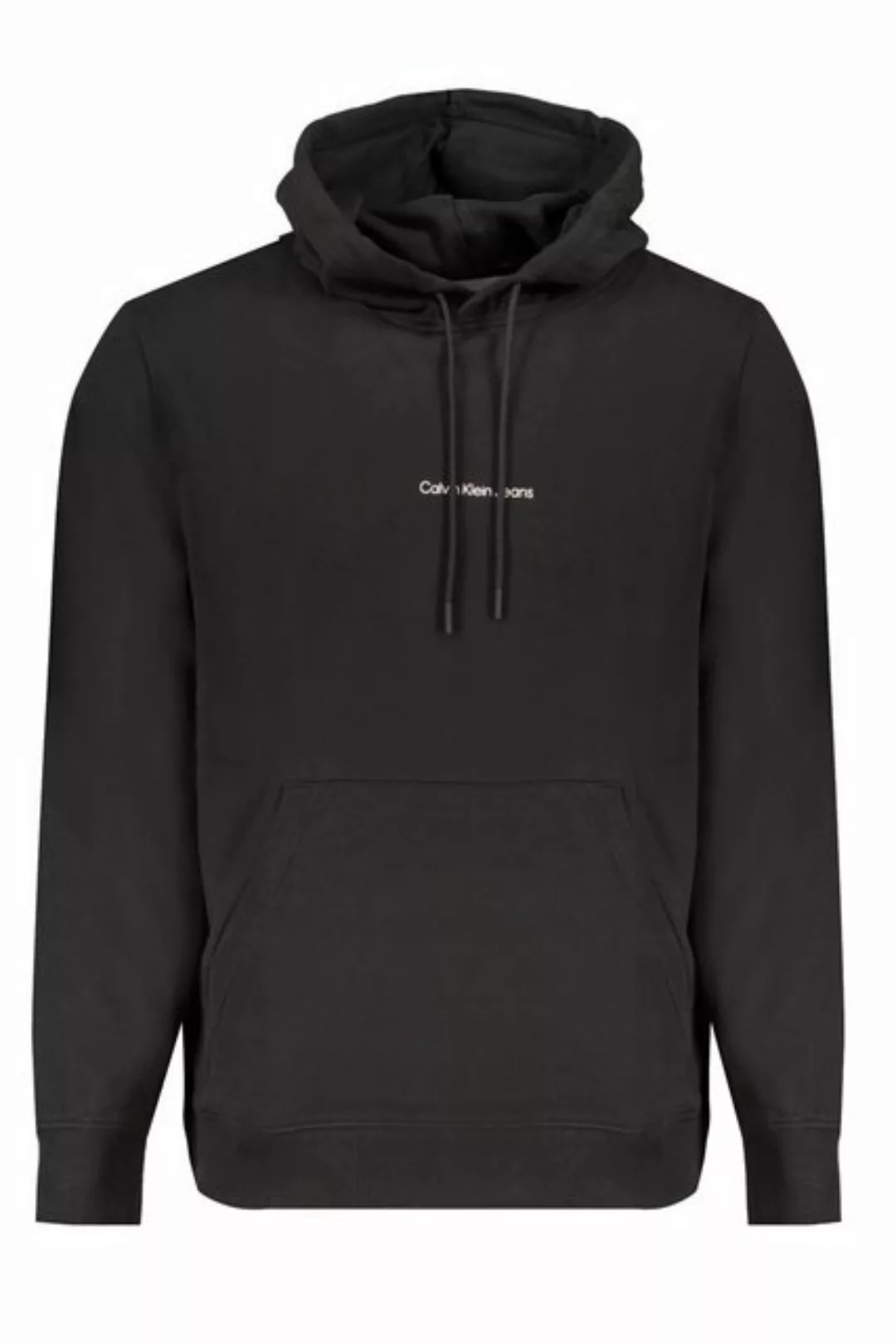 Calvin Klein Jeans Sweatshirt Schwarzes Herren-Sweatshirt: Nachhaltiger Kom günstig online kaufen