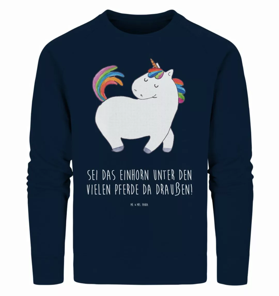 Mr. & Mrs. Panda Longpullover Größe S Einhorn Stolzieren - French Navy - Ge günstig online kaufen