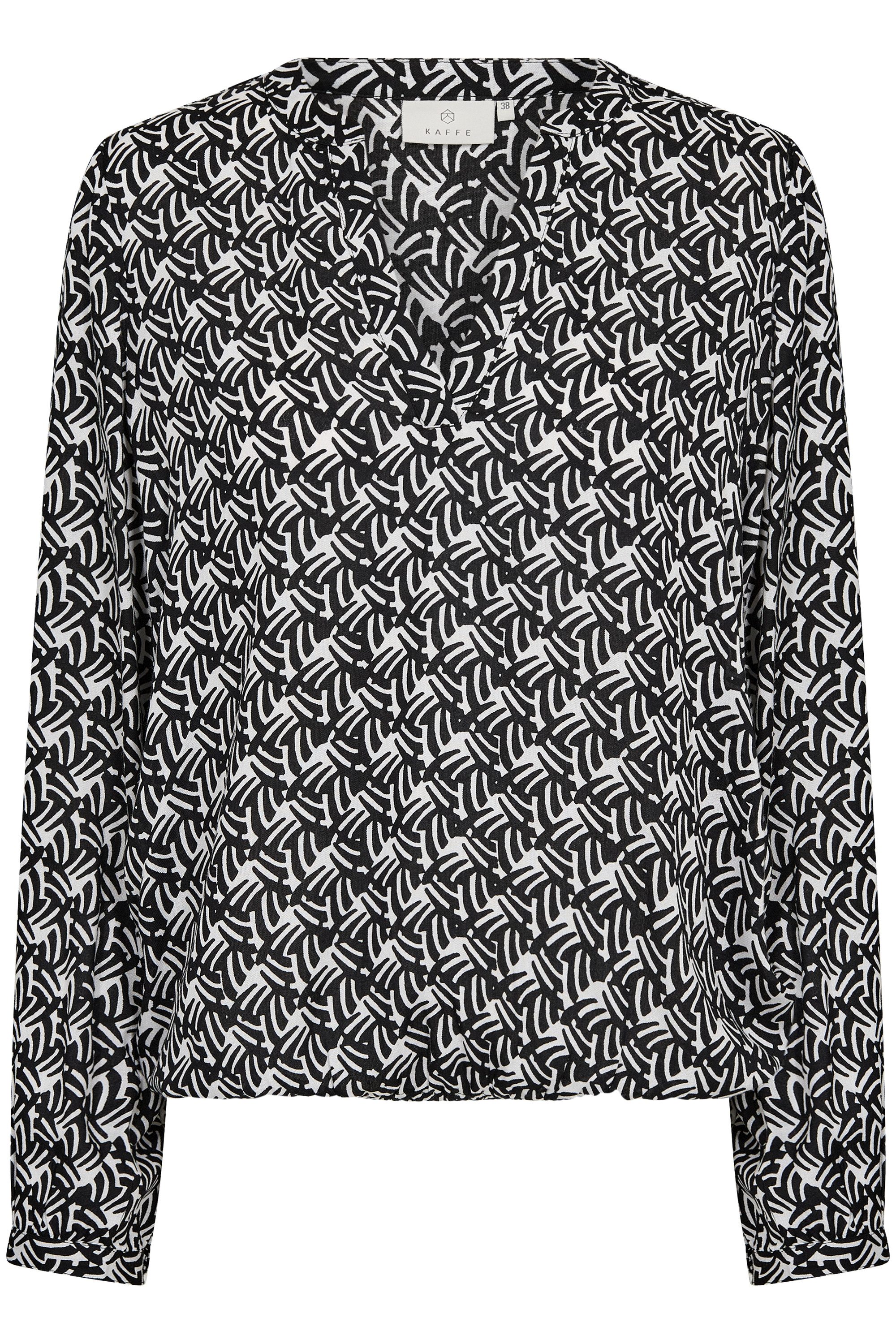 KAFFE Langarmbluse Langarm-Bluse KAditte günstig online kaufen