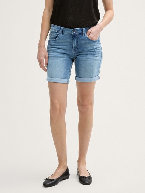 TOM TAILOR Jeansshorts TTALEXA Slim Bermuda Jeans Shorts günstig online kaufen