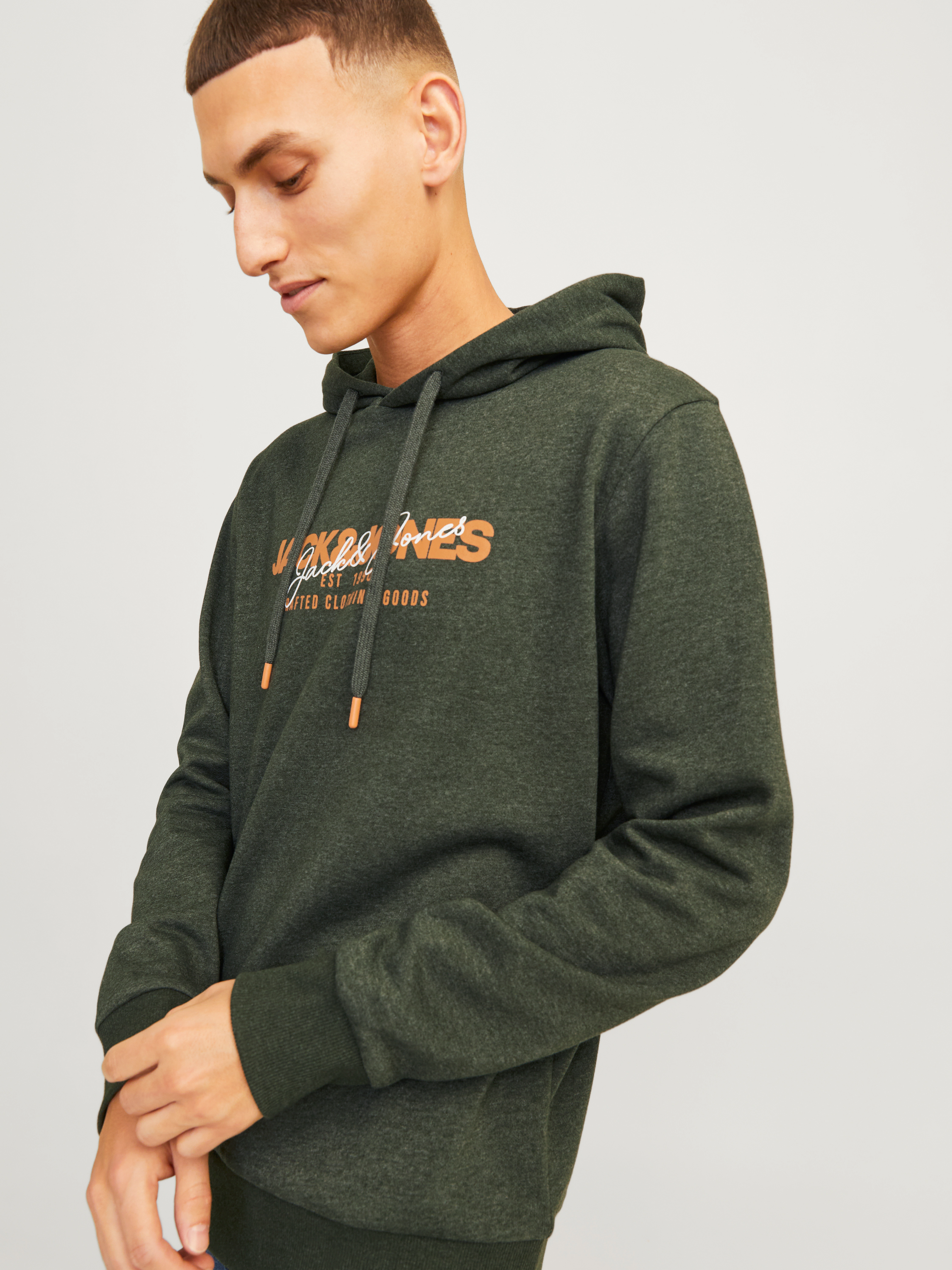 Jack & Jones Kapuzensweatshirt "JJALVIS SWEAT HOOD" günstig online kaufen