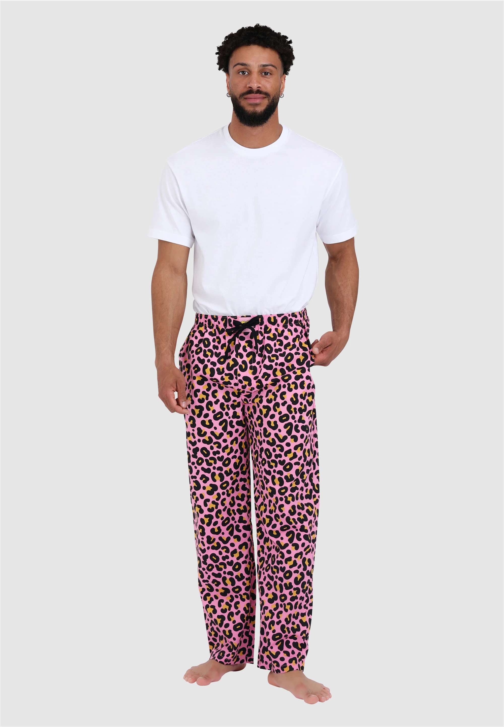 Lousy Livin Stoffhose "Pant Leroy", mit Leoparden Print günstig online kaufen