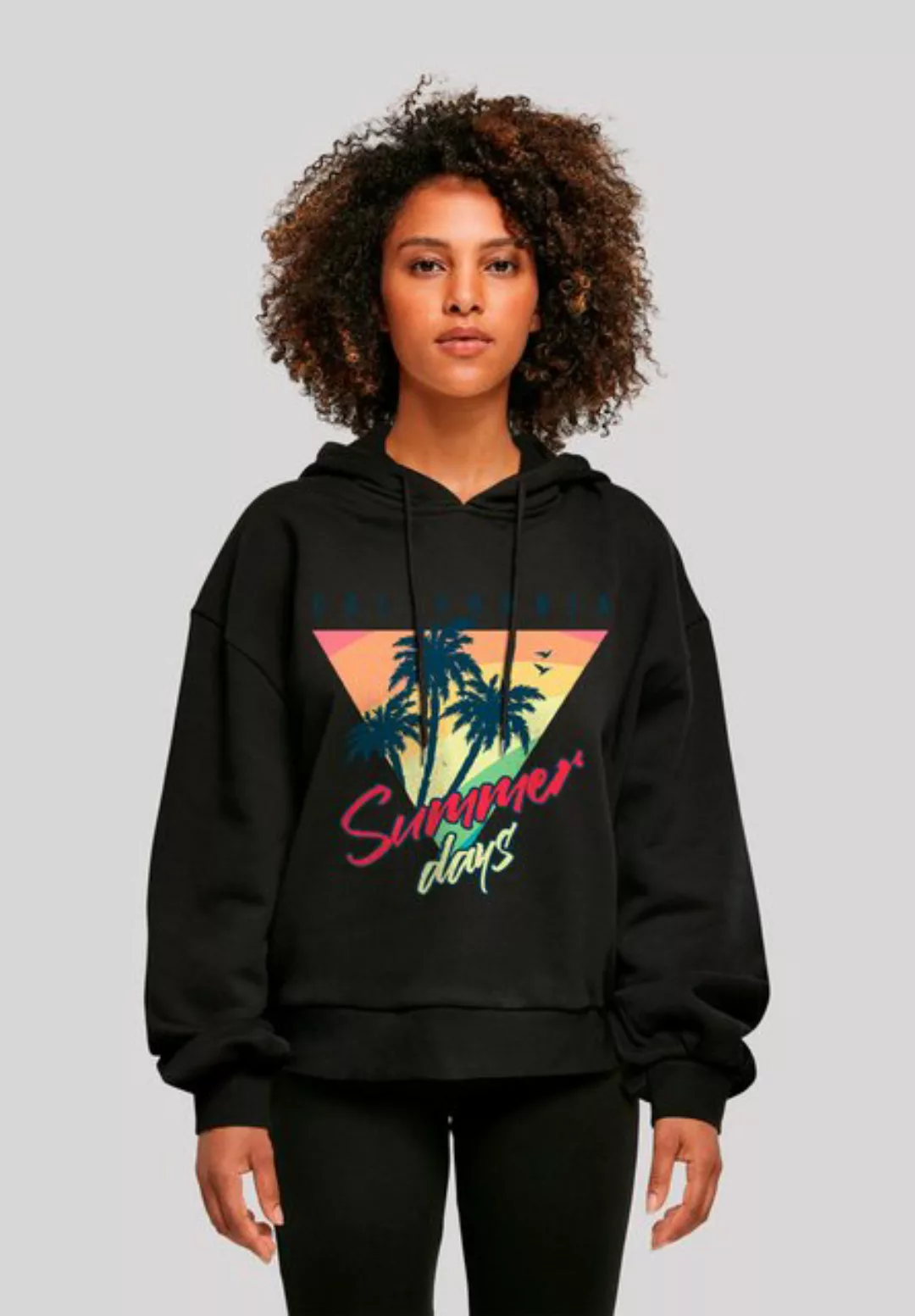 F4NT4STIC Sweatshirt California Palmen Retro Premium Qualität günstig online kaufen