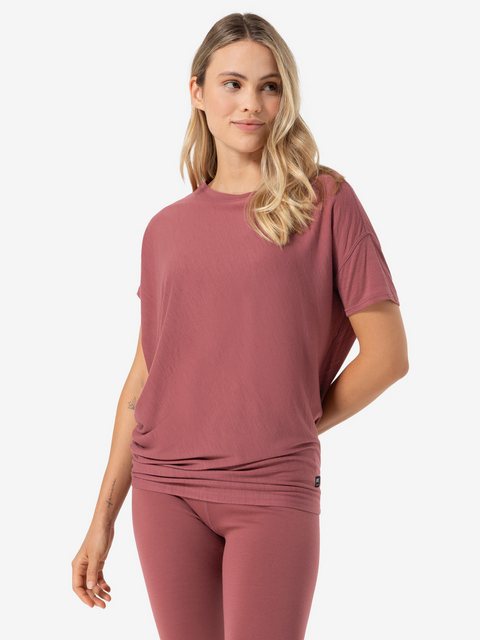 SUPER.NATURAL T-Shirt asymmetrisch geschnittenes W YOGA LOOSE TEE für Damen günstig online kaufen