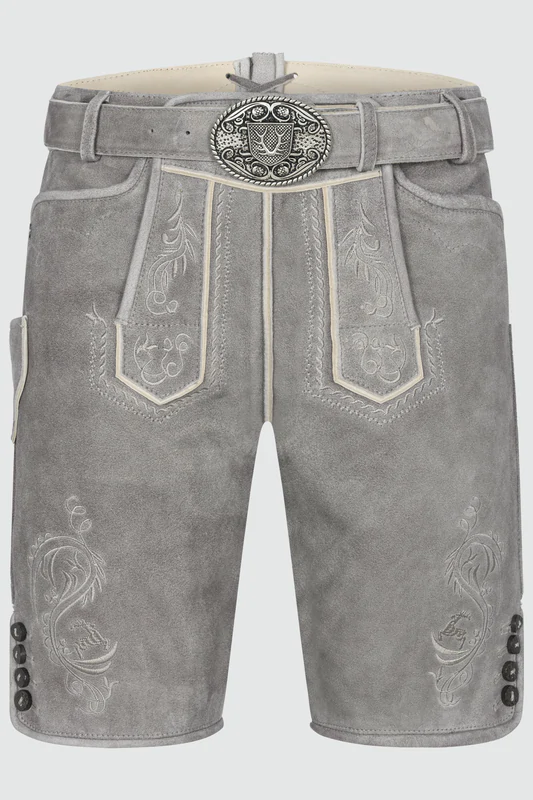 Lederhose Maik mit Gürtel günstig online kaufen