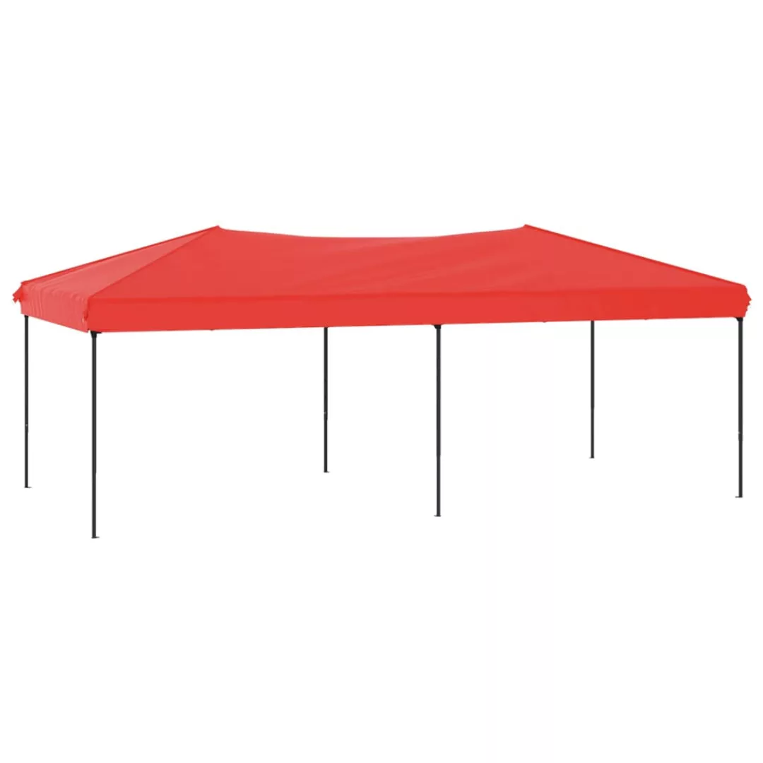 Vidaxl Partyzelt Faltbar Rot 3x6 M günstig online kaufen