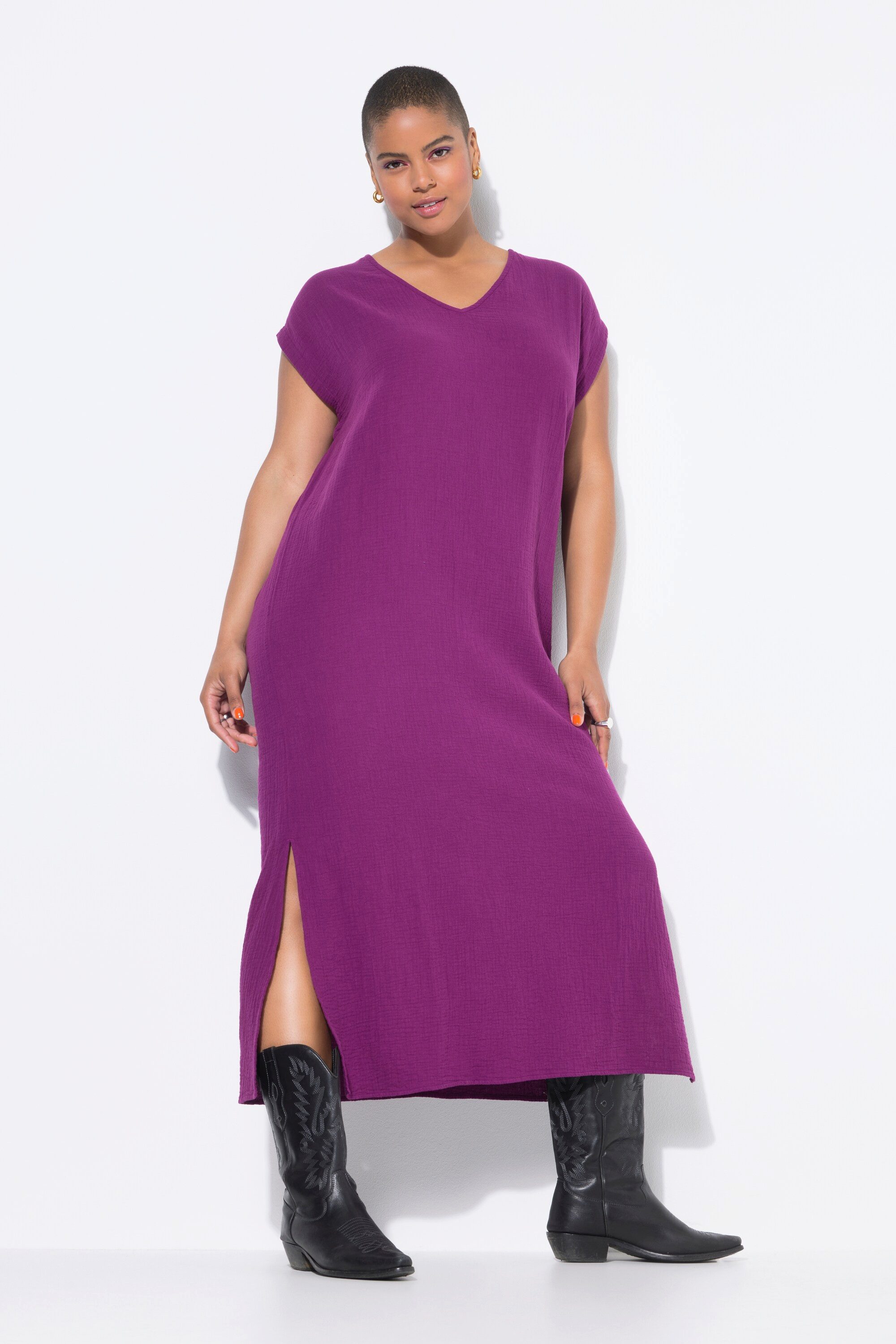 Studio Untold Jerseykleid Midikleid Oversize Shape günstig online kaufen