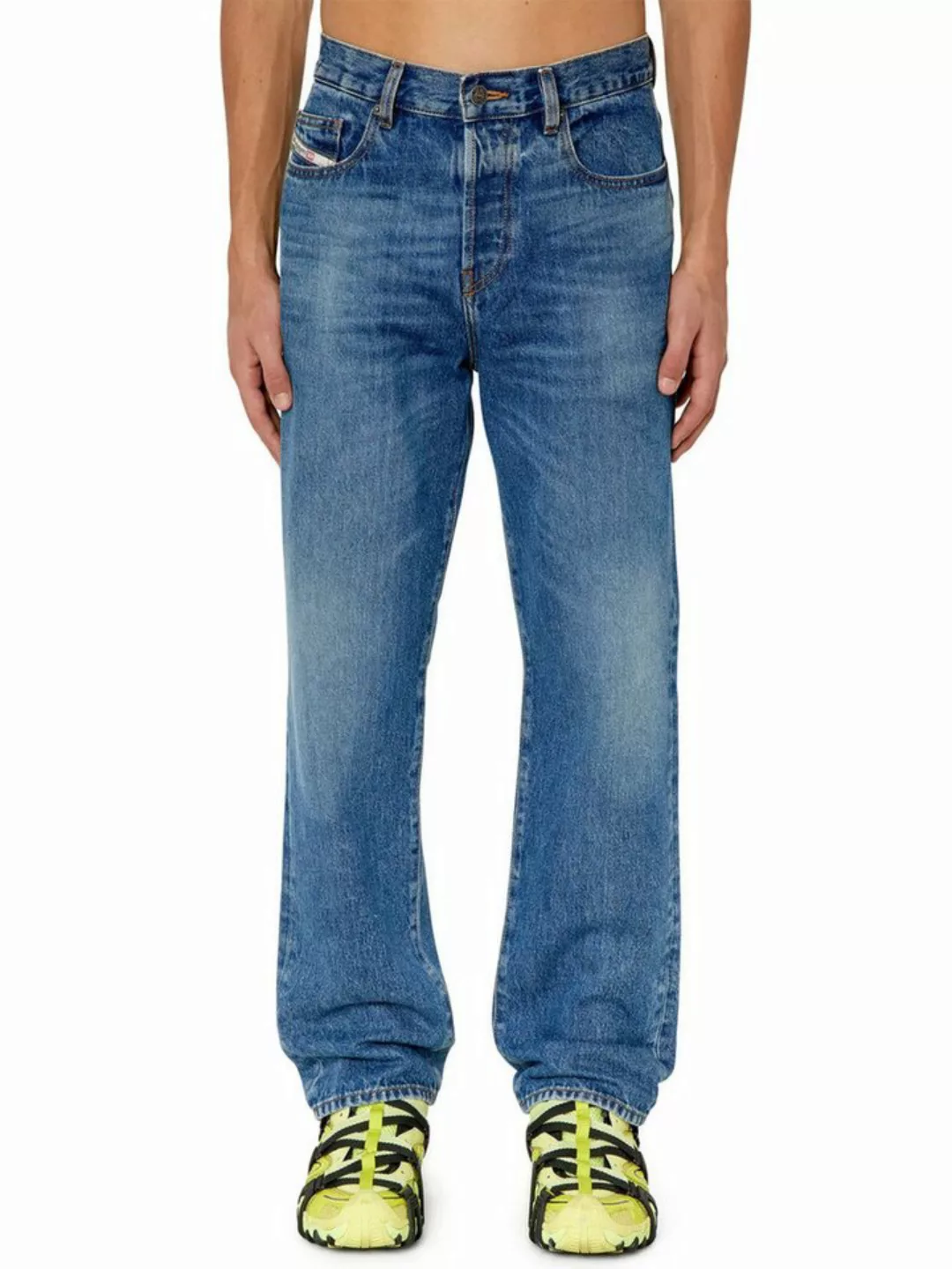 Wrangler Straight-Jeans Relaxed Fit - Frontier Cloudy Skies günstig online kaufen