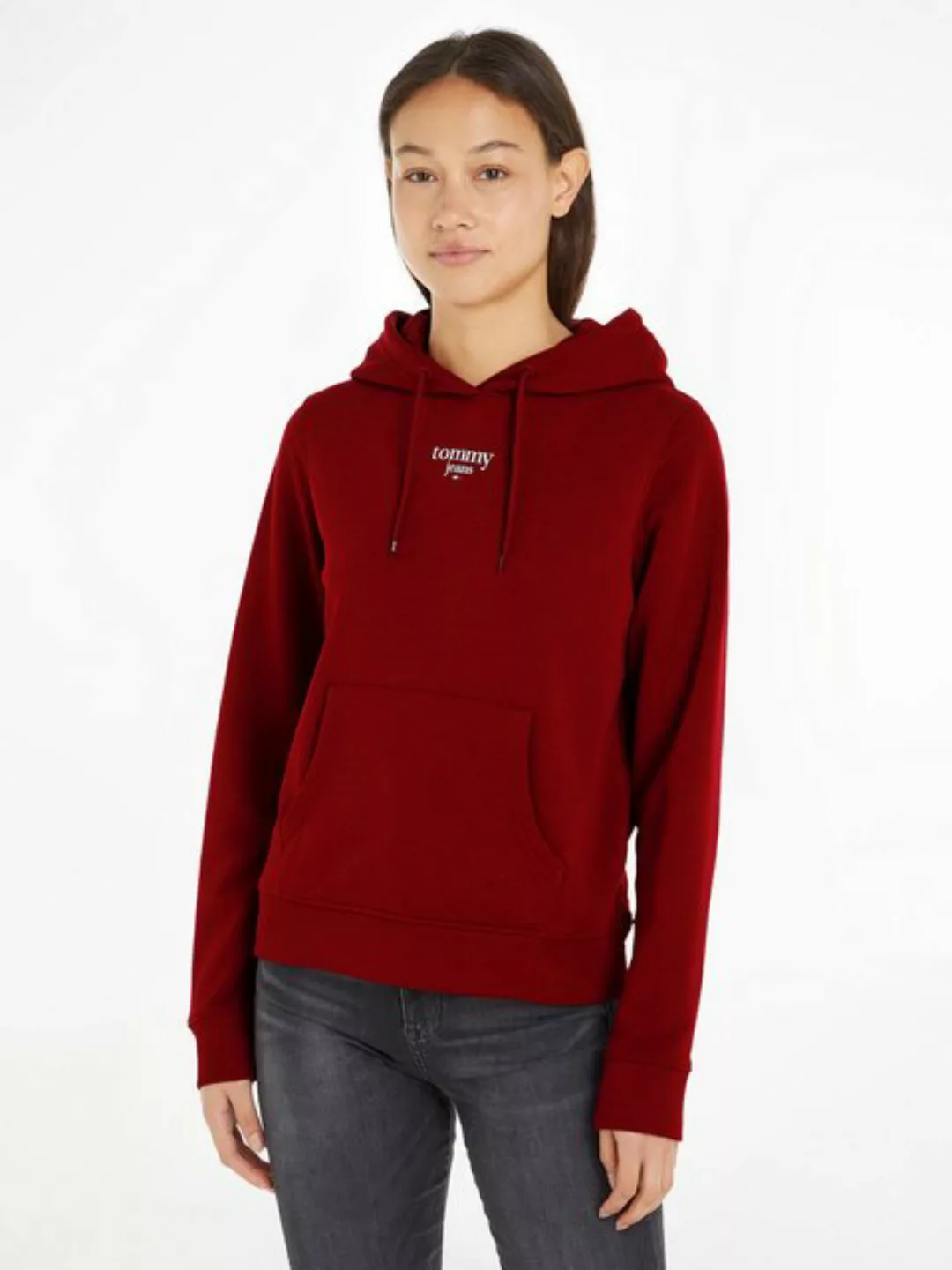 Tommy Jeans Kapuzensweatshirt "TJW ESSENTIAL LOGO 1 HOODIE EXT", mit Kapuze günstig online kaufen