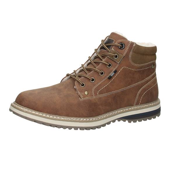 Woodstone Schnürboot Herren dunkelbraun, Gr. 44 günstig online kaufen