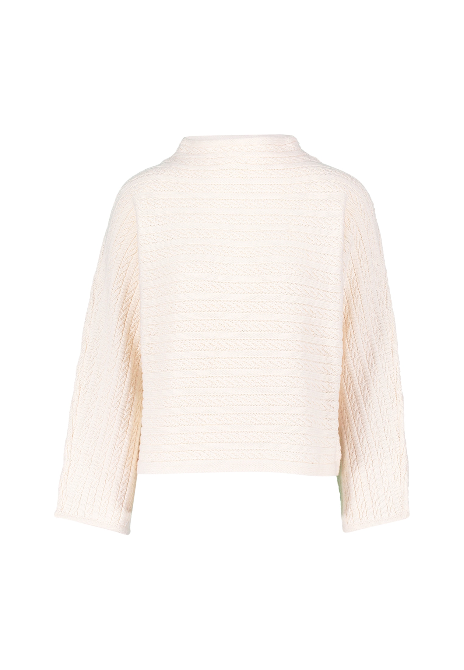 Zero Strickpullover "zero Damen Pullover mit Zopfmuster", (1 tlg.), Plain/o günstig online kaufen