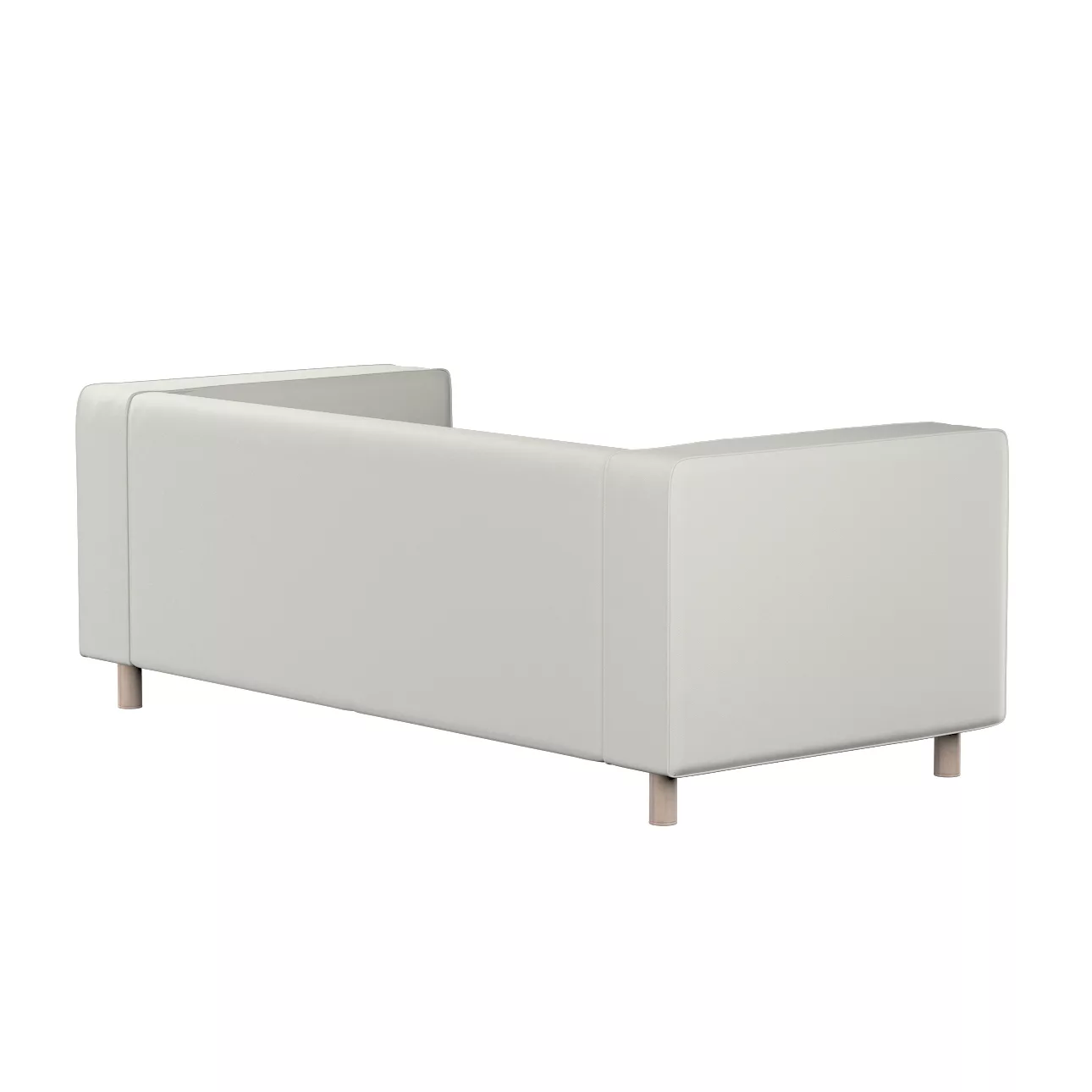 Bezug für Klippan 2-Sitzer Sofa, hellgrau, Sofahusse, Klippan 2-Sitzer, Liv günstig online kaufen