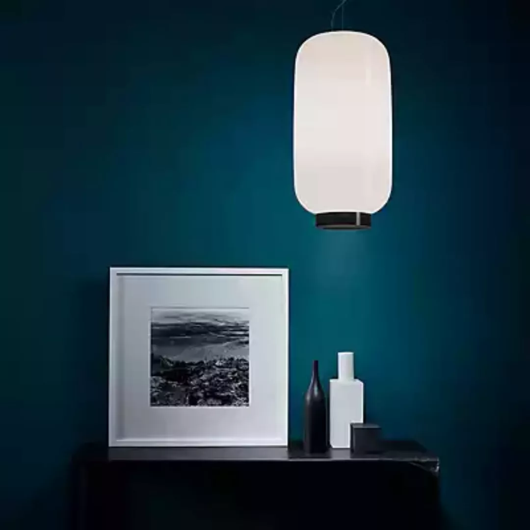 Foscarini Chouchin Reverse Pendelleuchte LED, 1 - weiß/gold, dimmbar günstig online kaufen