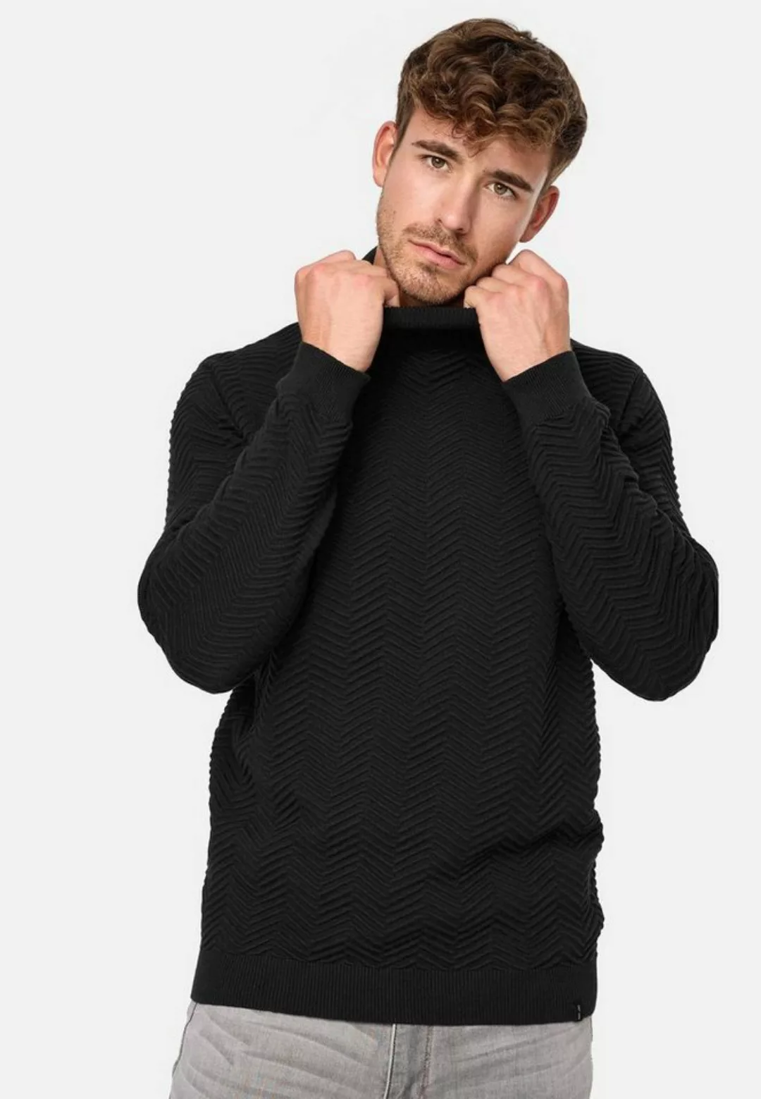 Indicode Strickpullover Saini günstig online kaufen