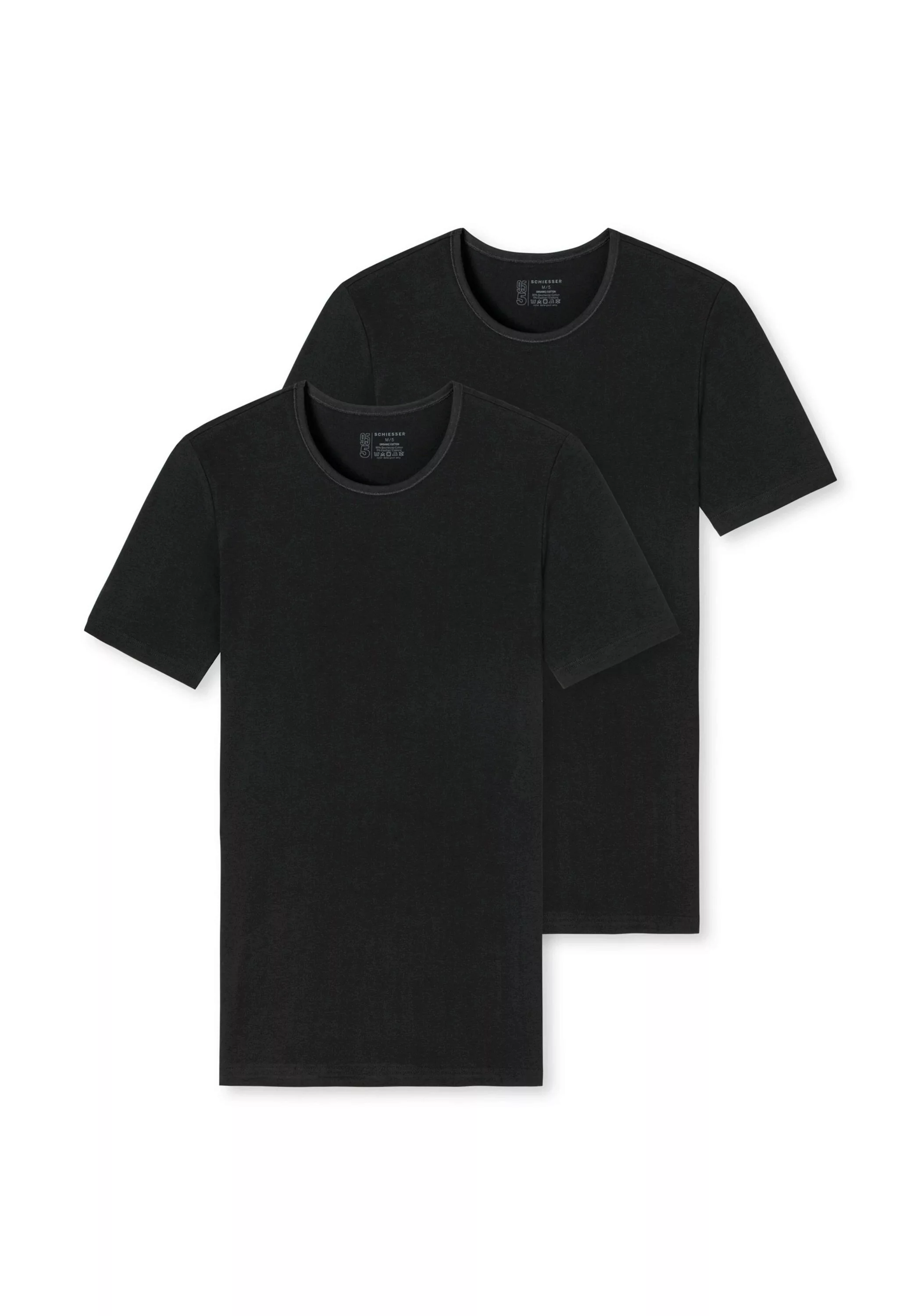 Schiesser T-Shirt "T-Shirt 2PACK T-shirt 2er Pack" günstig online kaufen