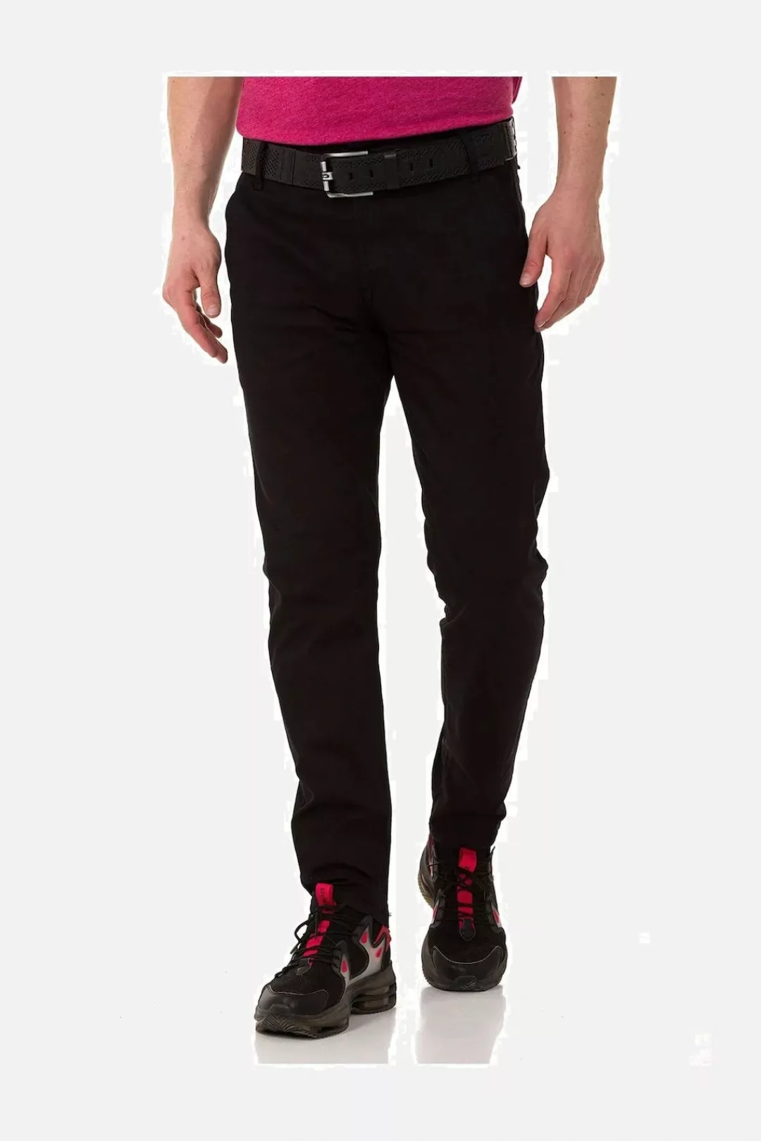 Cipo & Baxx Stoffhose "Hose", im modischen Slim Fit-Schnitt, CD842 günstig online kaufen