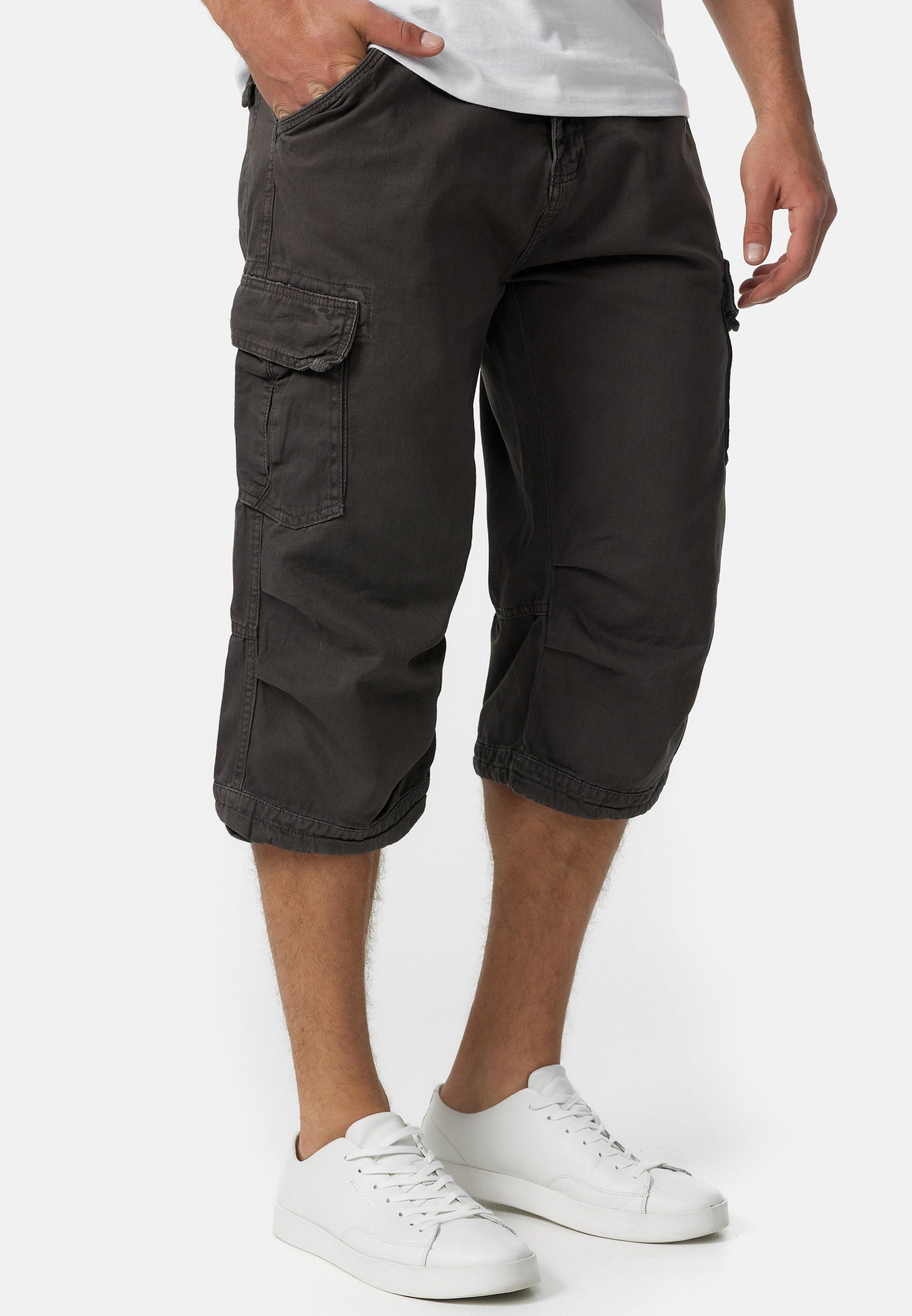 Indicode Cargoshorts Nicolas Check aus einer günstig online kaufen