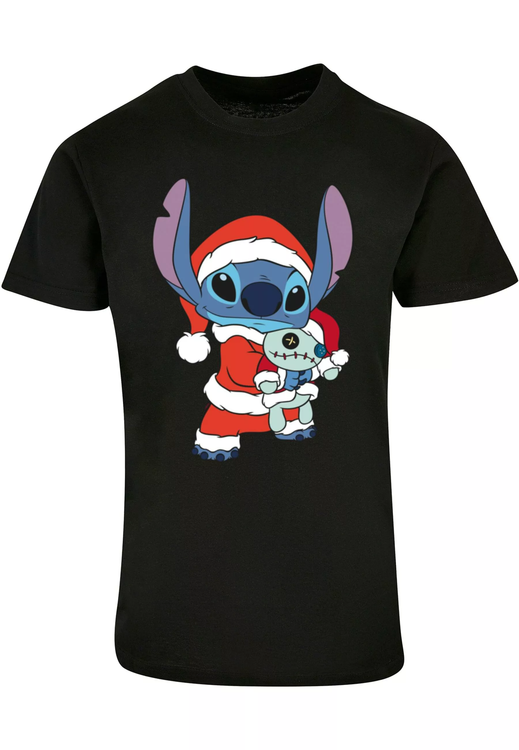 ABSOLUTE CULT T-Shirt "ABSOLUTE CULT Herren Lilo And Stitch - Christmas Bas günstig online kaufen