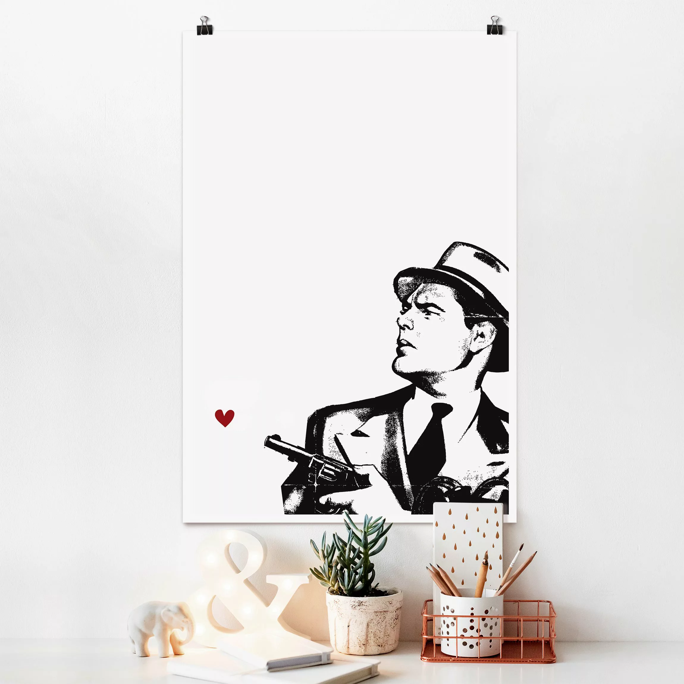 Poster Love and Gun günstig online kaufen