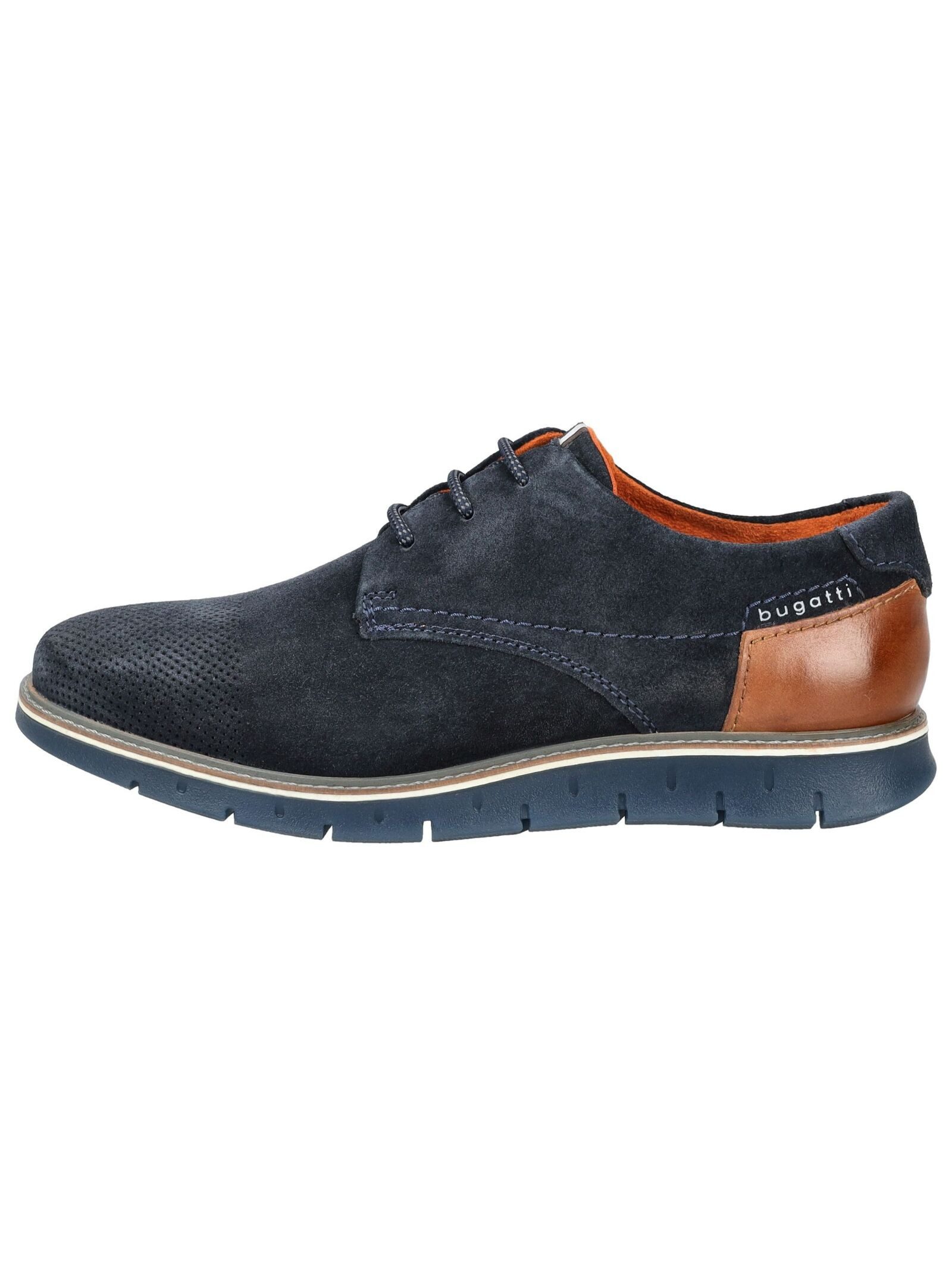 bugatti Schnürschuh "bugatti Halbschuhe Veloursleder" günstig online kaufen