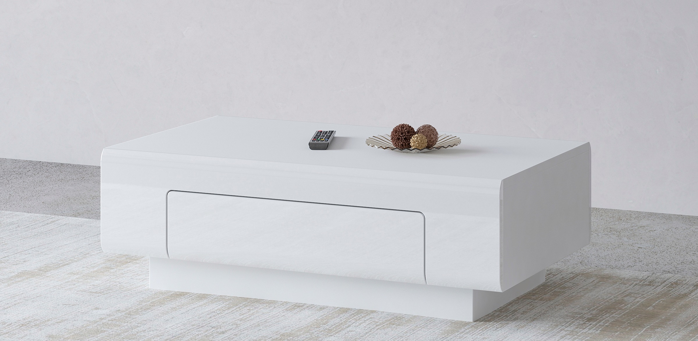 INOSIGN Couchtisch "Toledo,Breite 110cm eleganter Sofatisch mit Hochglanzel günstig online kaufen