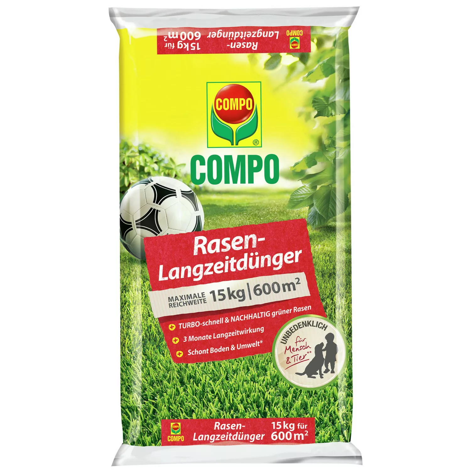 Compo Rasen-Langzeitdünger 15 kg günstig online kaufen