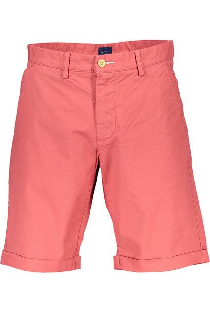 Gant 5-Pocket-Hose Herren Bermuda-Hose in Rot mit 5-Taschen und Reißverschl günstig online kaufen