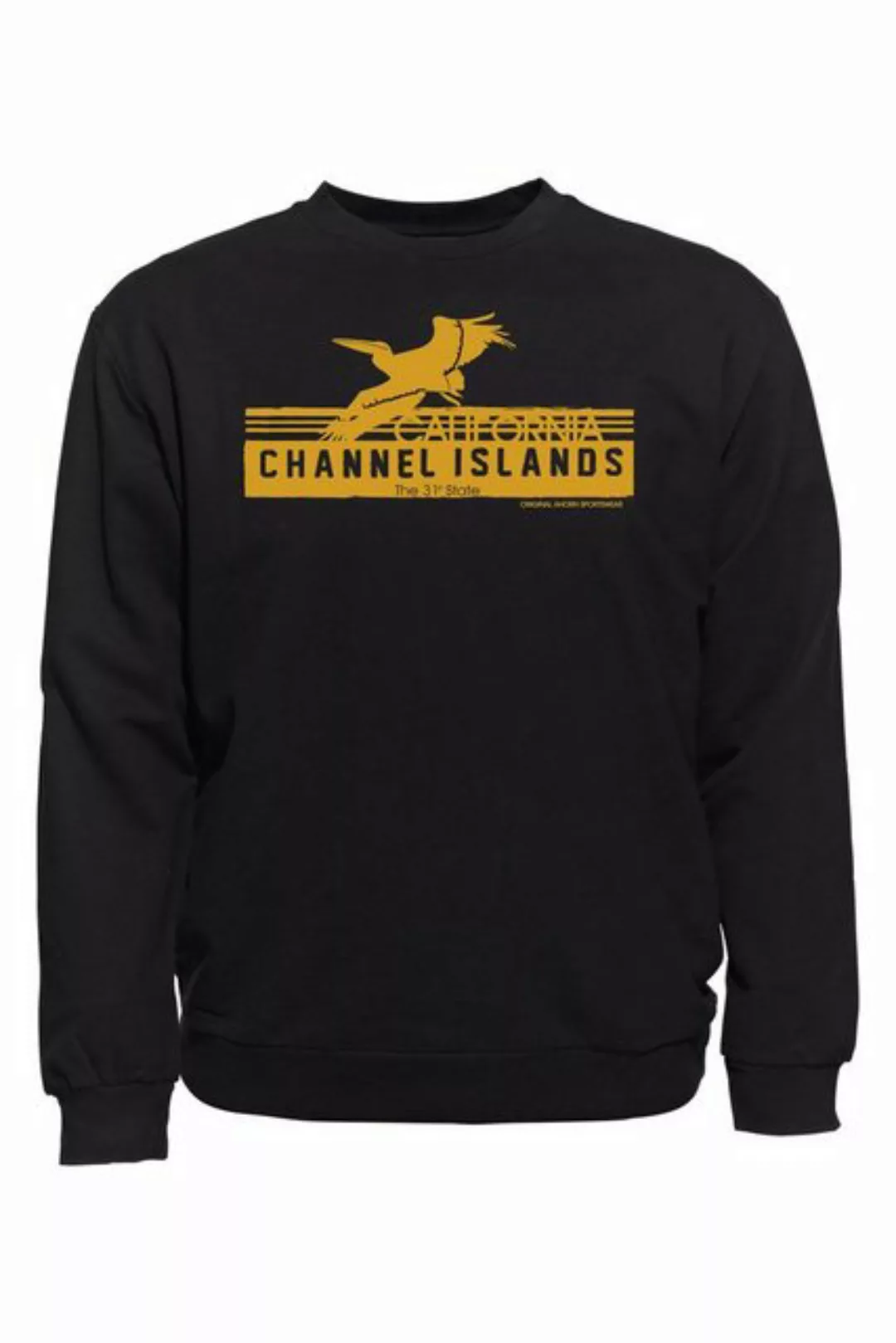 AHORN SPORTSWEAR Sweatshirt CHANNEL ISLANDS mit modischem Frontprint günstig online kaufen