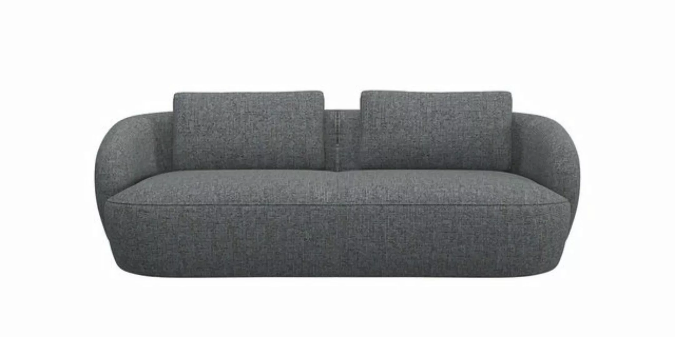 FLEXLUX 3-Sitzer Torino, rund, Couch, Dreisitzer, Modernes, organisches Sof günstig online kaufen