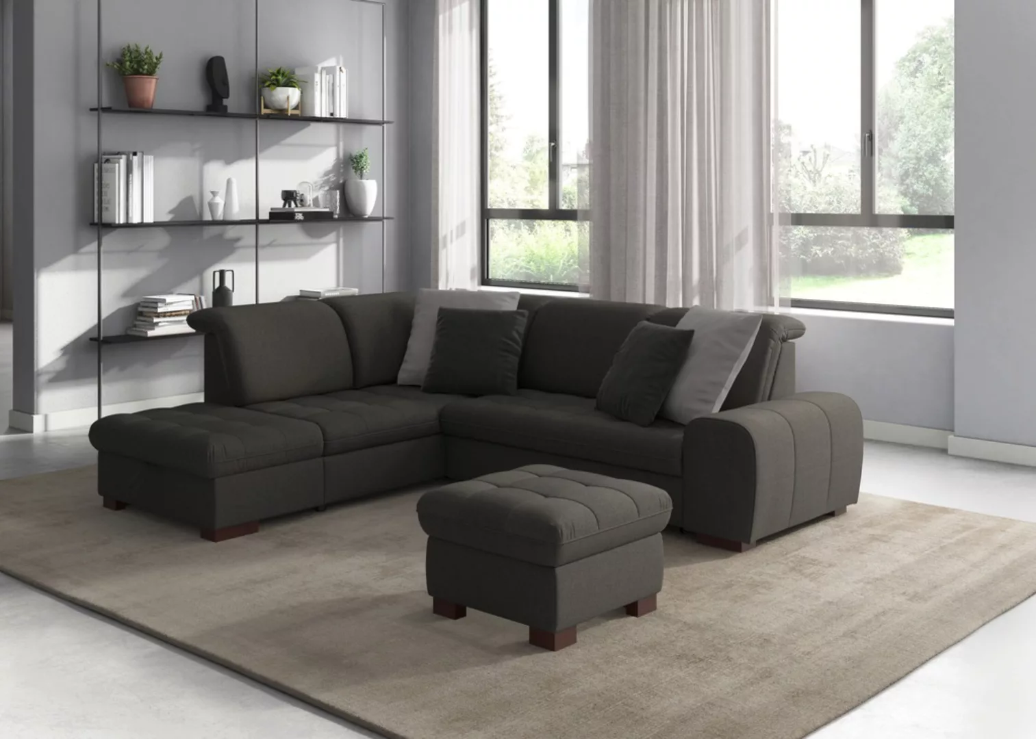 sit&more Sofakissen "Luxor", 2-teiliges Kissenset in Samtoptik günstig online kaufen
