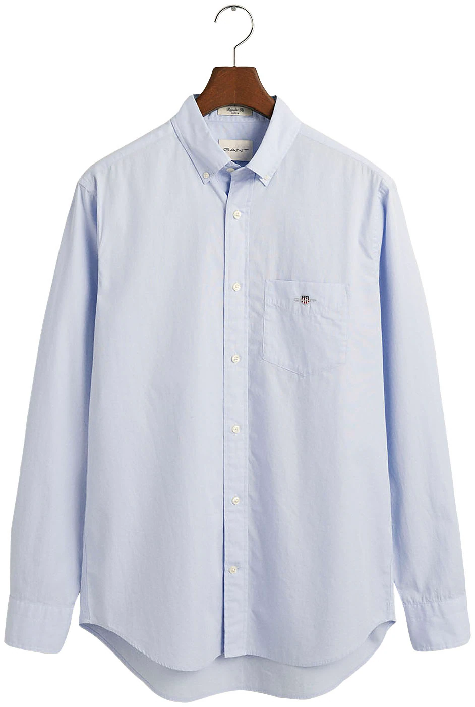 Gant Langarmhemd "Regular Fit Popeline Hemd leicht strapazierfähig pflegele günstig online kaufen