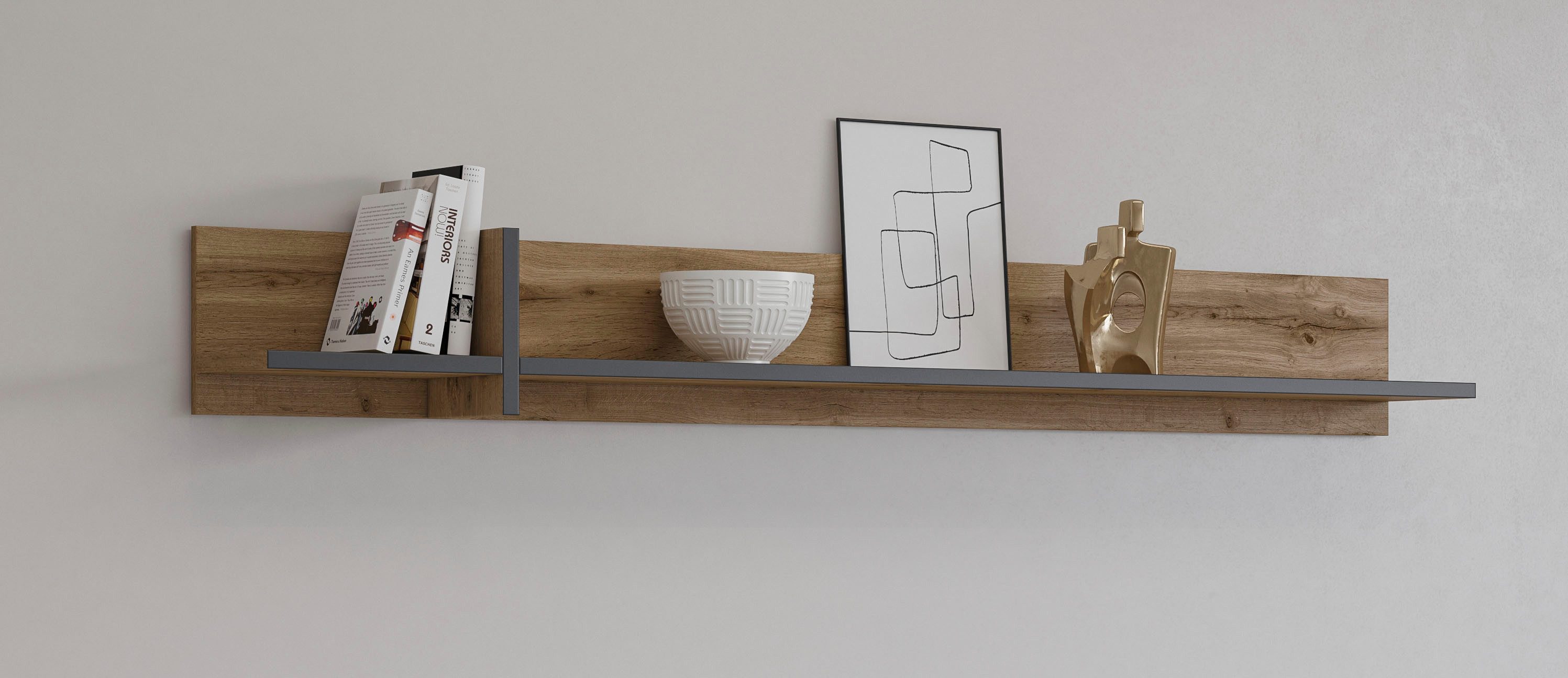 INOSIGN Wandboard "Cross,Breite 180 cm, moderne Wandregal", Hängeregal mit günstig online kaufen