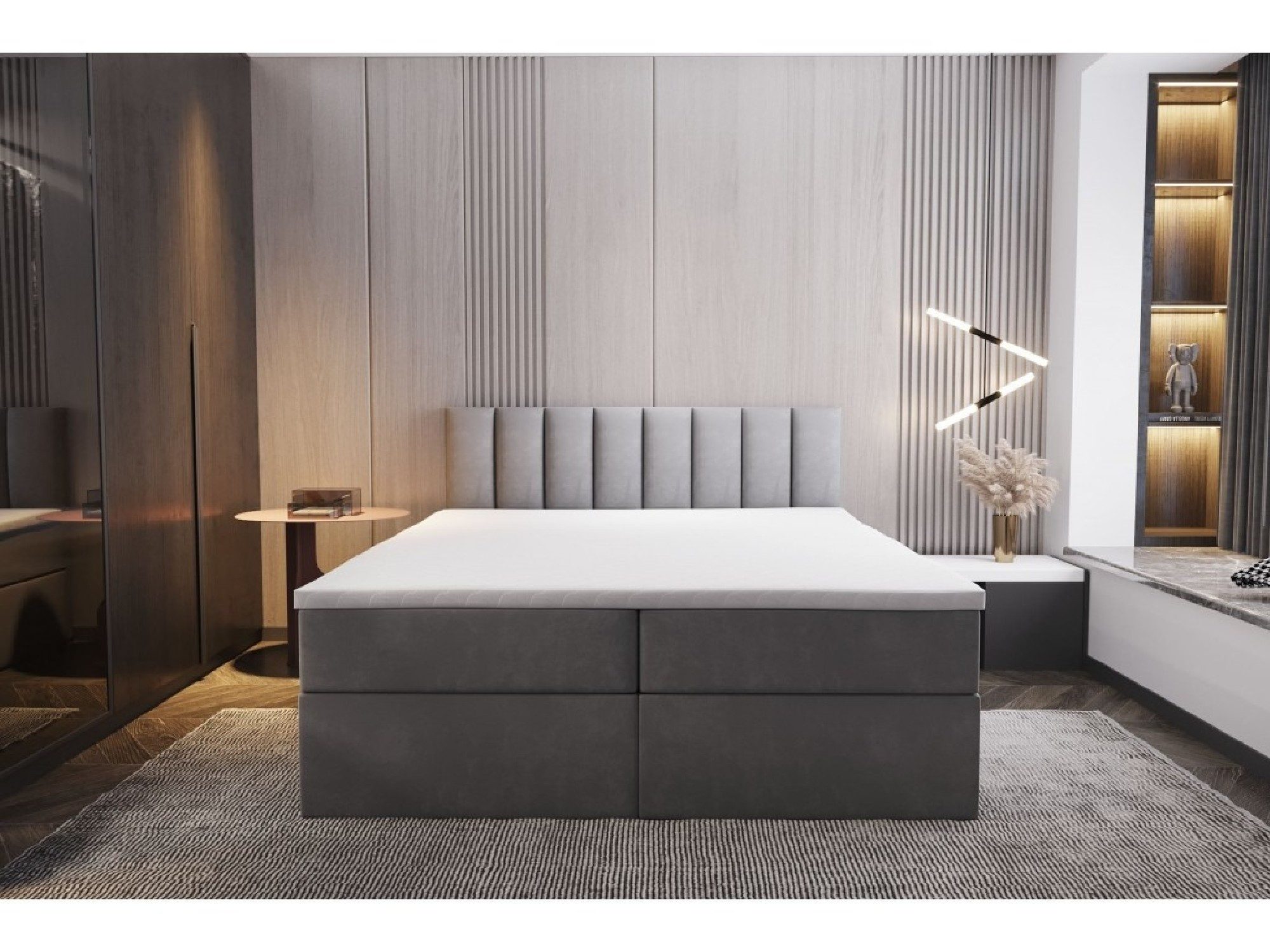 TRADA Boxspringbett PALERMO mit Topper - günstig online kaufen