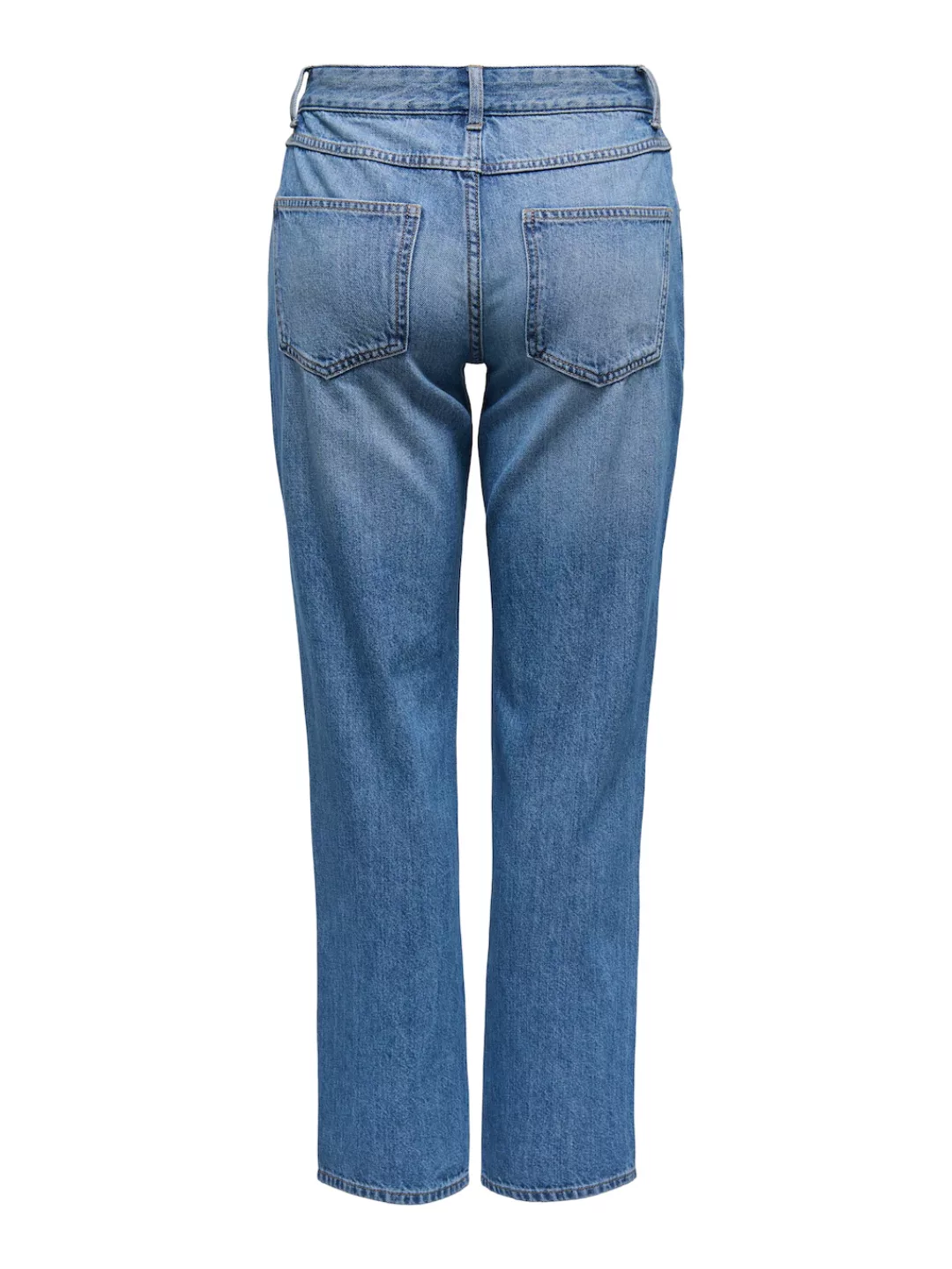 ONLY Gerade Jeans "ONLLUMI MW MOM STRAIGHT DNM PIM920 NOOS" günstig online kaufen