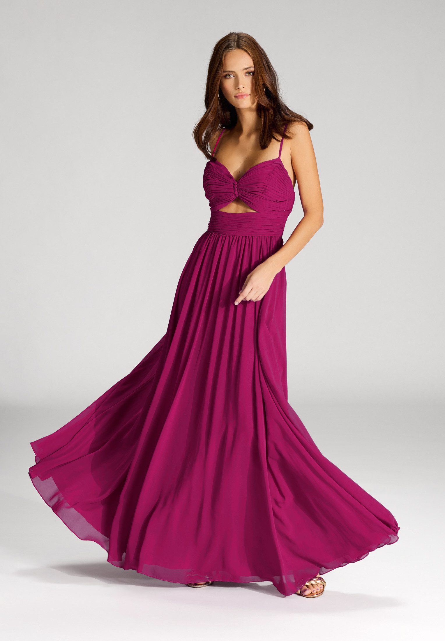 hey kyla Abendkleid Taillierter Schnitt mit günstig online kaufen