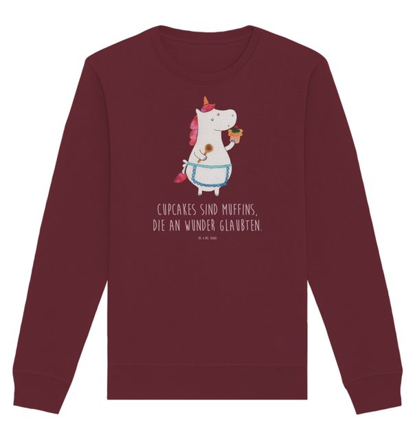 Mr. & Mrs. Panda Longpullover Größe XXL Einhorn Küche - Burgundy - Geschenk günstig online kaufen