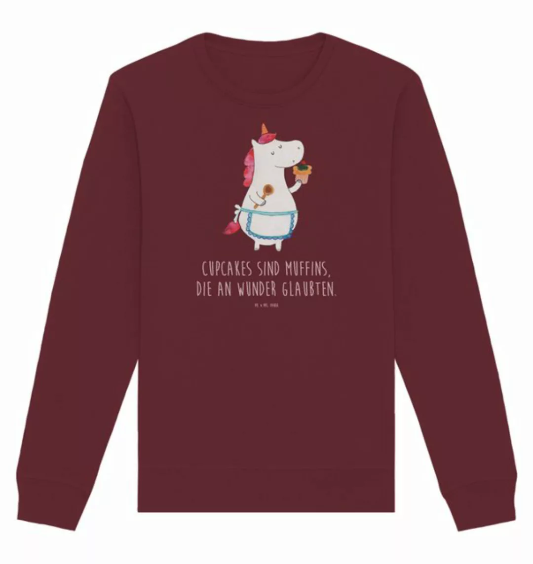 Mr. & Mrs. Panda Longpullover Einhorn Küche Größe XL - Burgundy - Geschenk, günstig online kaufen