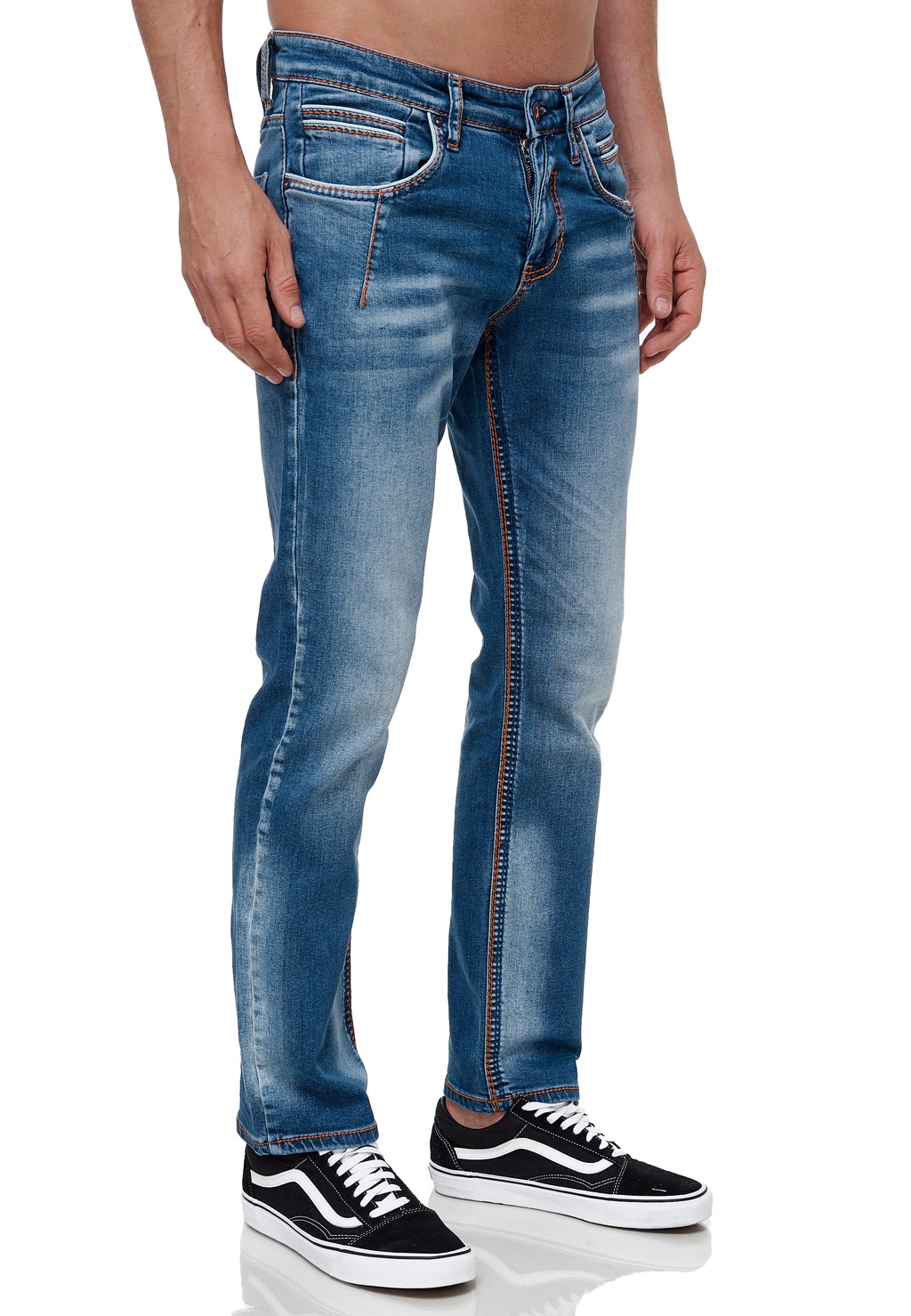 Rusty Neal Straight-Jeans "NEW YORK 51", mit angesagten Ziernähten günstig online kaufen