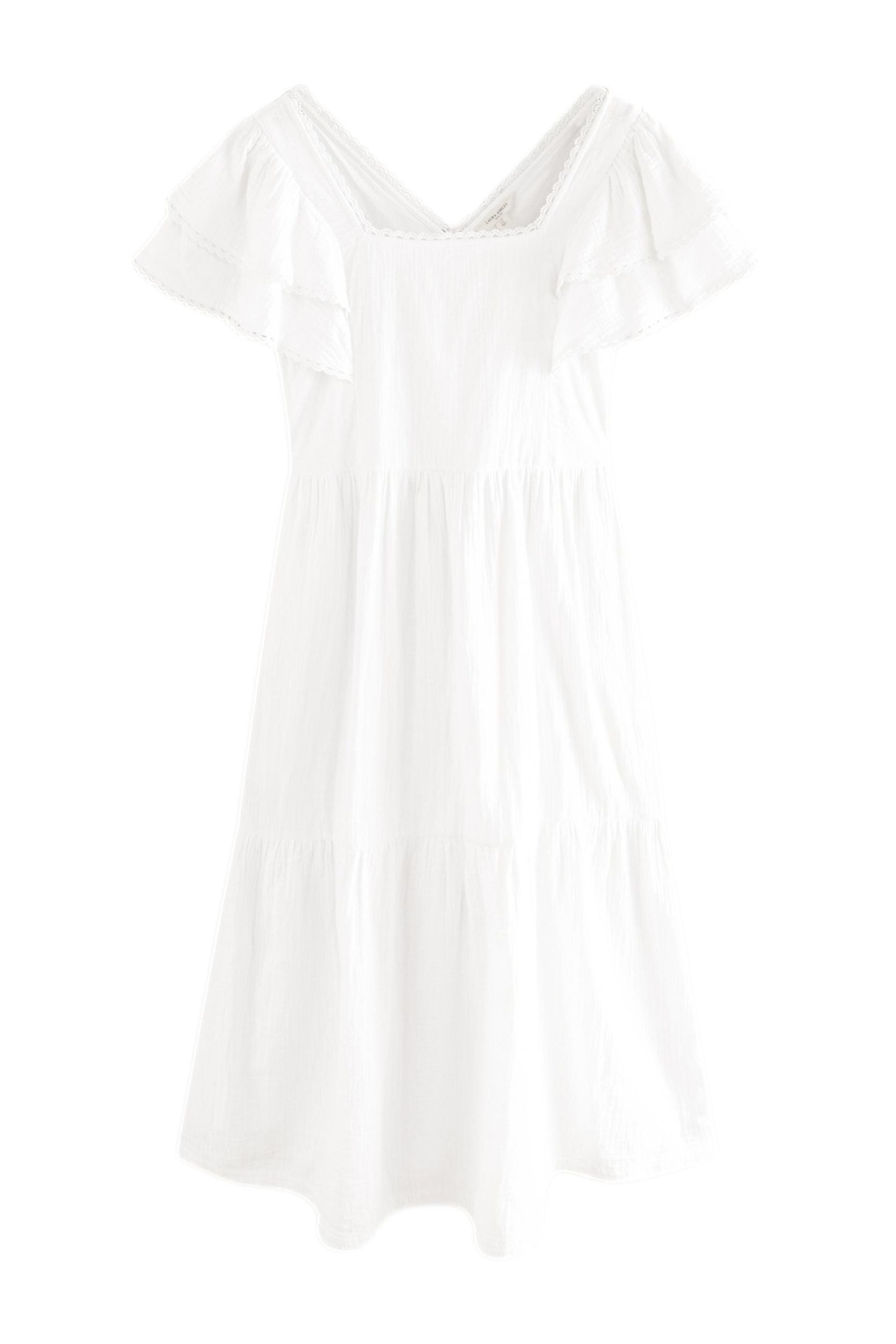 LAURA ASHLEY Spitzenkleid Laura Ashley Kleid günstig online kaufen