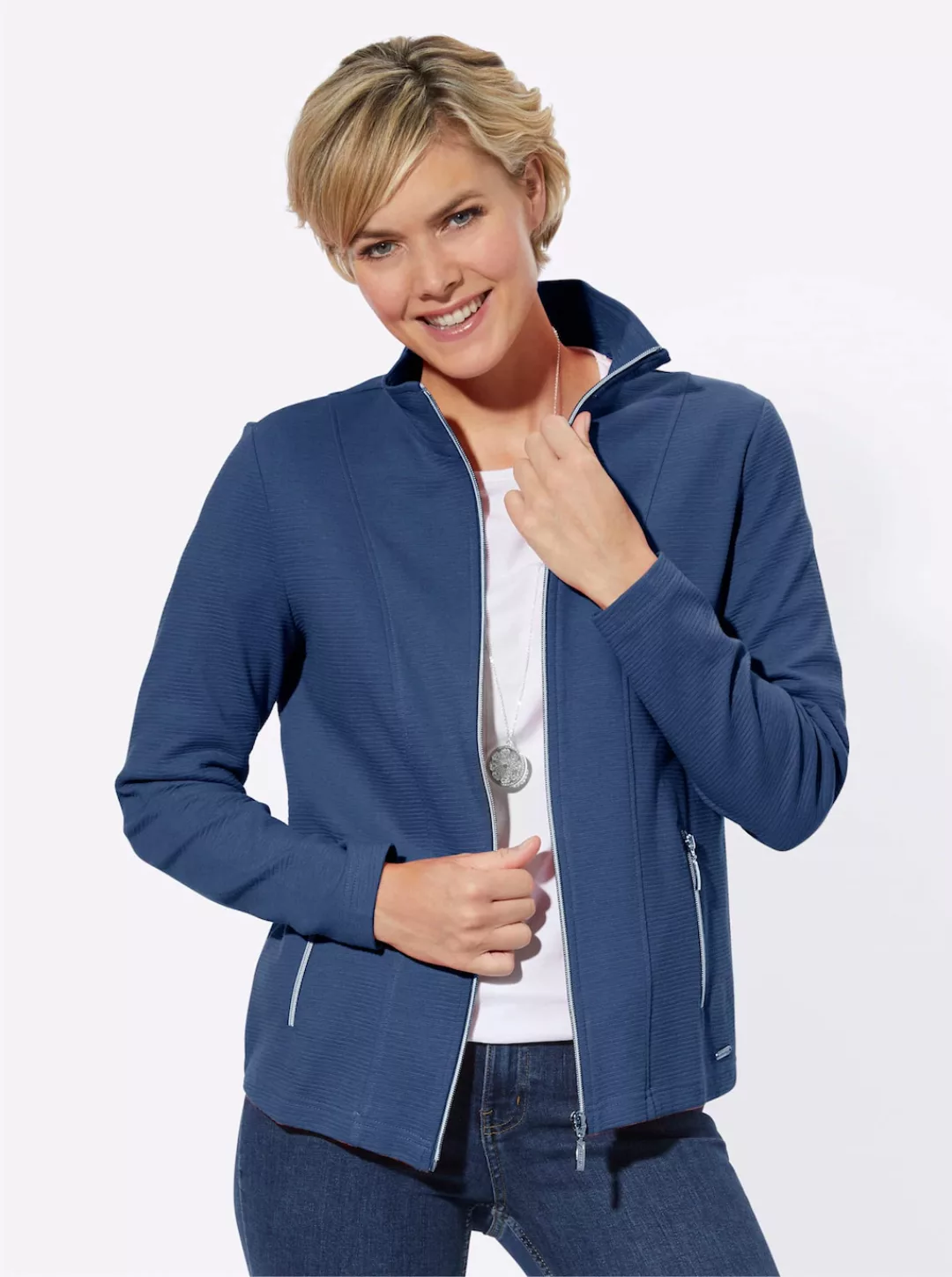 Casual Looks Shirtjacke "Shirtjacke", (1 tlg.) günstig online kaufen